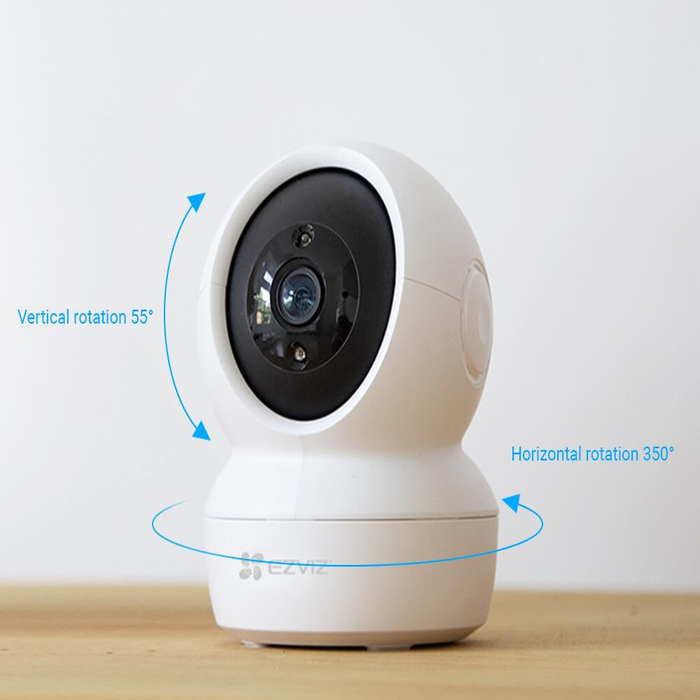 Caméra IP intérieure motorisée avec vision 360° - C6N 4MP Ezviz
