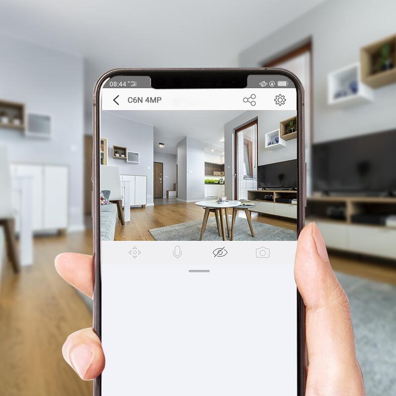 Caméra IP intérieure motorisée avec vision 360° - C6N 4MP Ezviz
 - 2