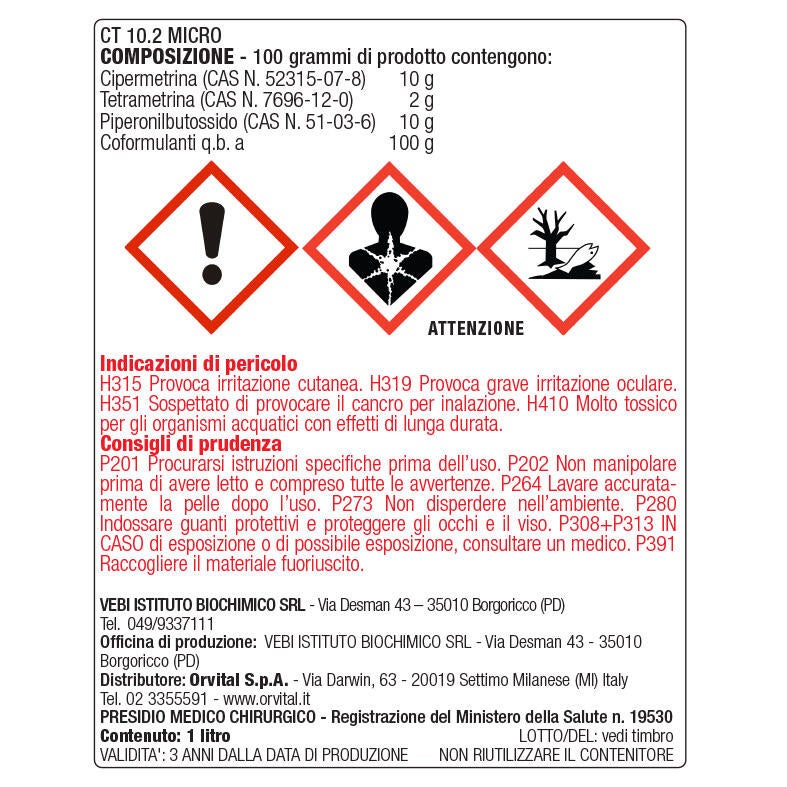 Insetticida FLORTIS CT10.2 500 ml - 10
