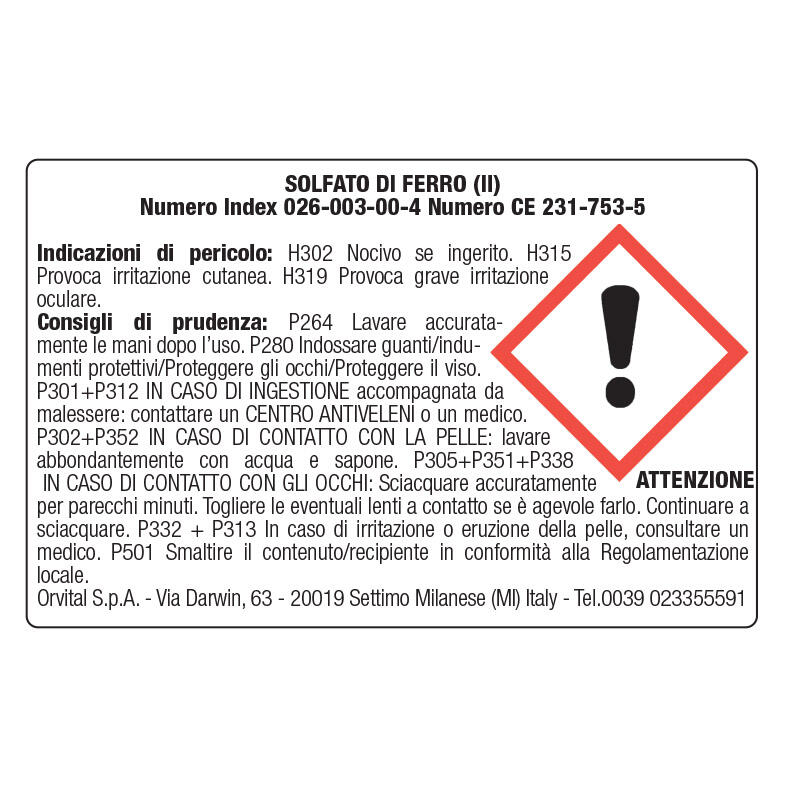 Concime polvere FLORTIS per uso universale Solfato ferroso 1 kg - 3