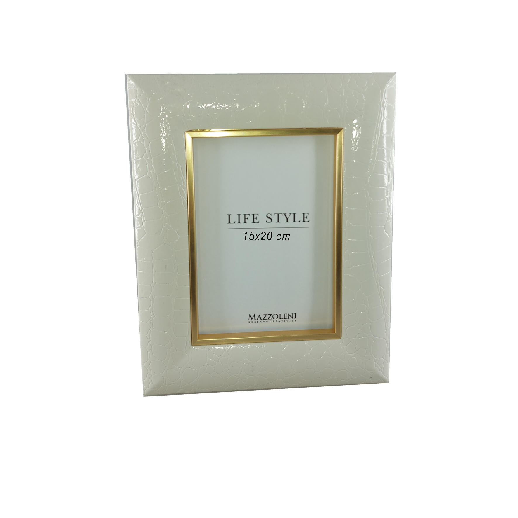 Hoikwo Cornice 15x20, Cornice Vetro Con Bordi Argentati