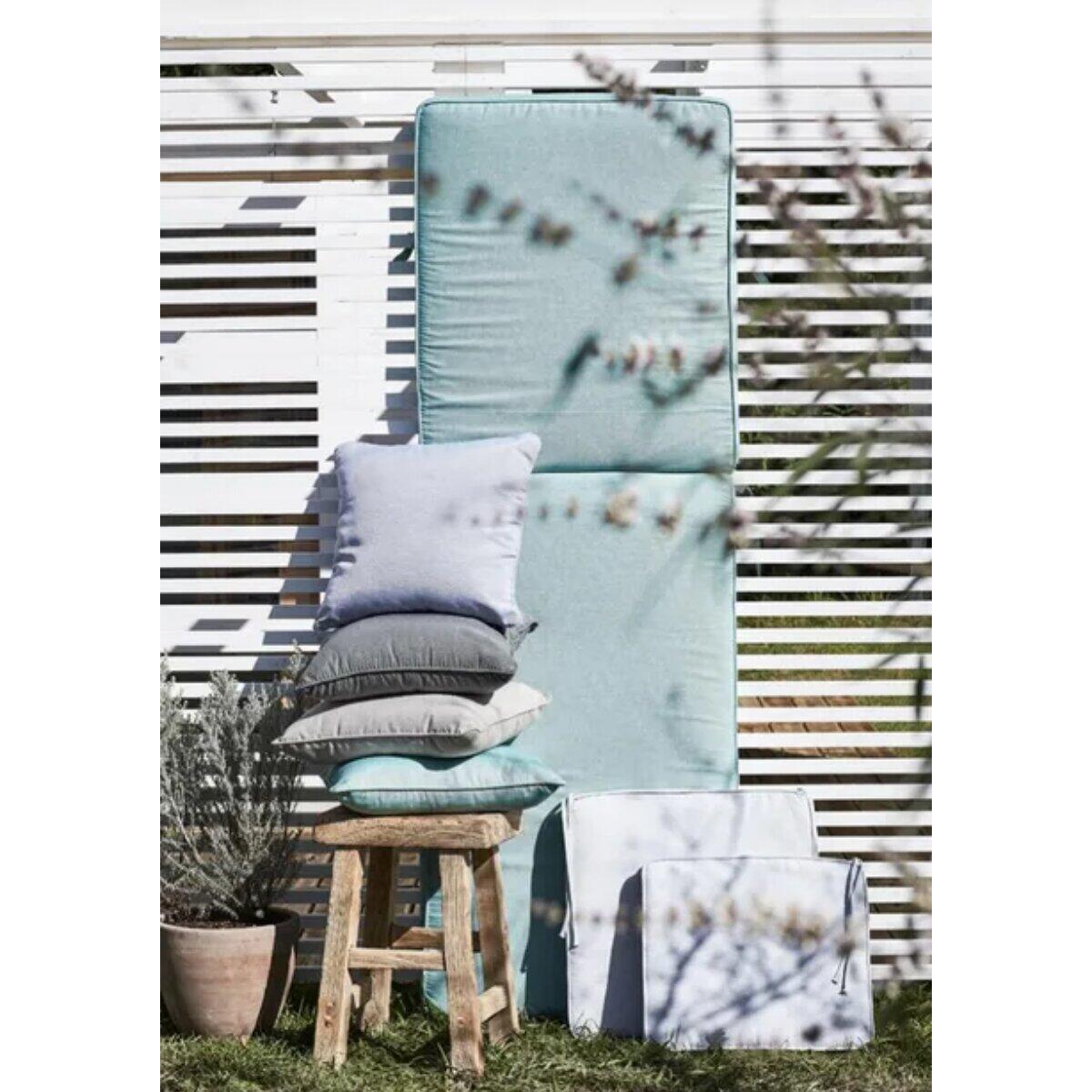 Cuscino per sedia in poliestere RESEAT verde 39 x 44 x Sp 4 cm - 2
