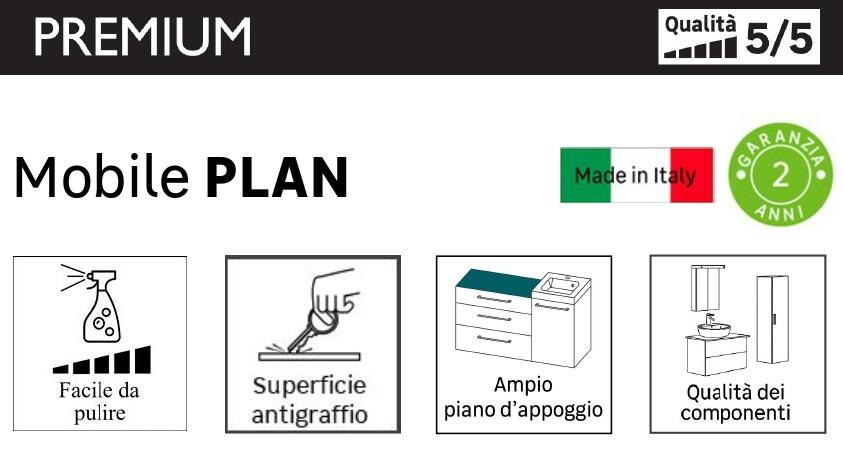 Fianco per mobile da bagno - 2