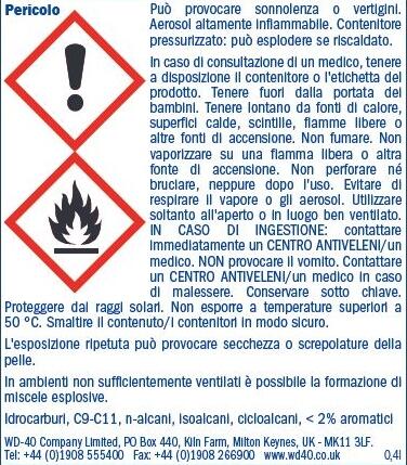 Lubrificante WD-40 multifunzione spray 400 ml - 5