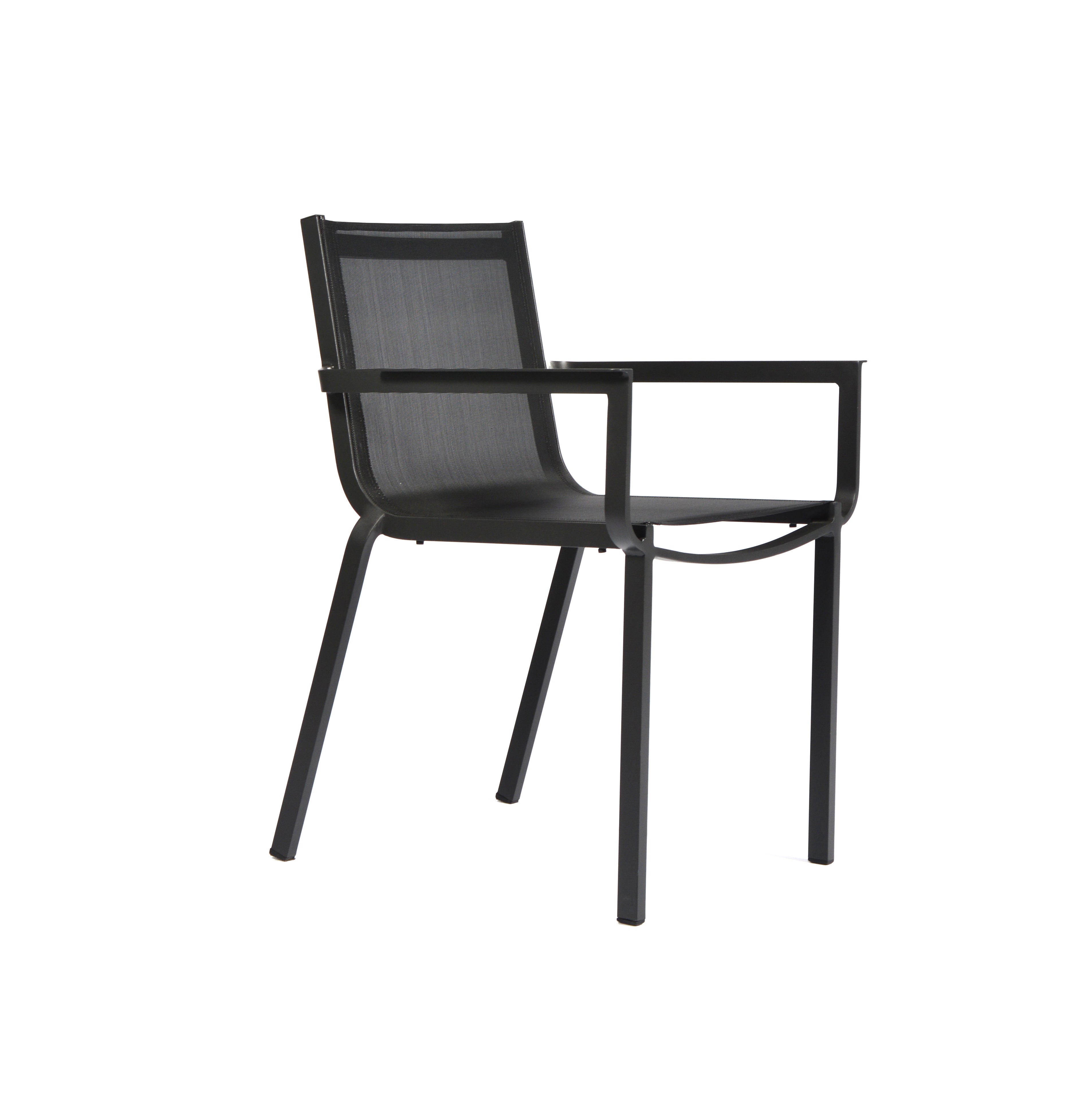 Fauteuil de jardin en aluminium Horizon anthracite - 7
