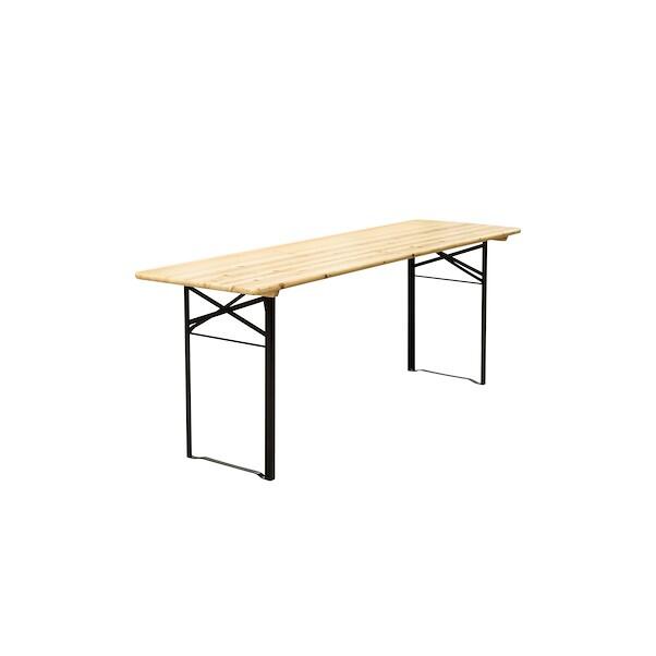 Set tavolo e sedie Fira in acciaio marrone per 8 persone - 6