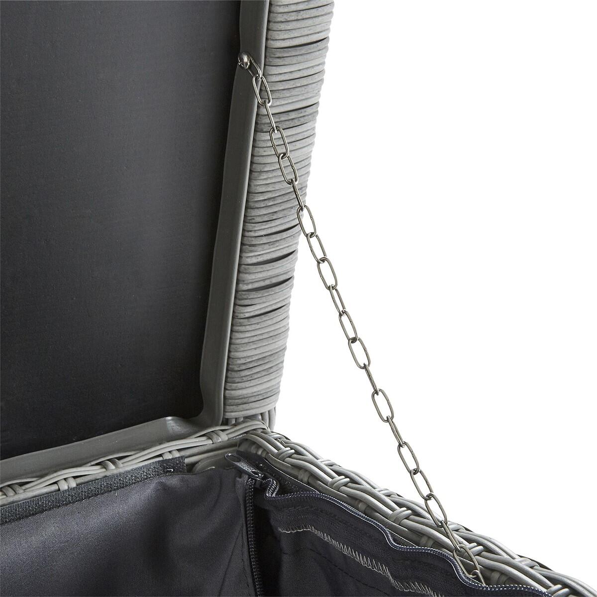 Baule NATERIAL in alluminio grigio L 120 x H 68 x P 60 cm - 7