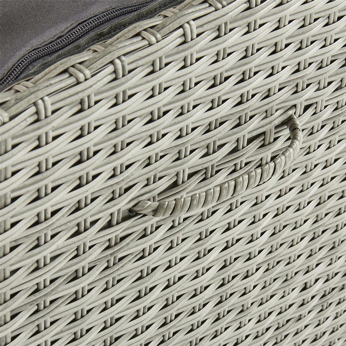 Baule NATERIAL in alluminio grigio L 120 x H 68 x P 60 cm - 6