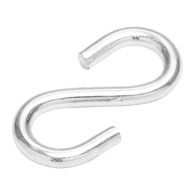 S Gancio in Acciaio inox, 12 Pezzi Ganci a S Piccoli, Gancio a S Con Chiusura di Sicurezza, Ganci a S con Chiusura di Sicurezza, Ganci Forma S