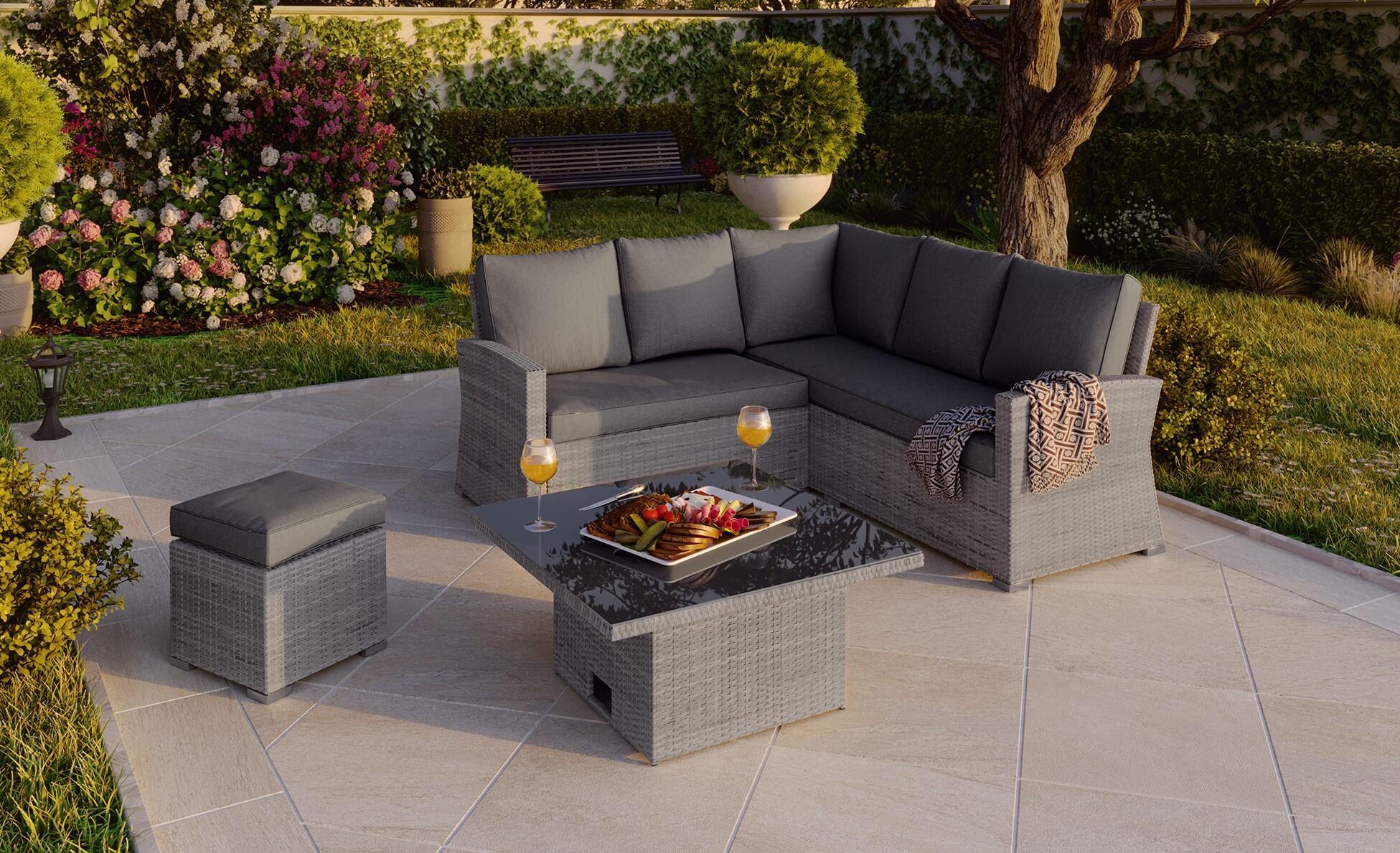 Mobilier de jardin Série Davos Leroy Merlin