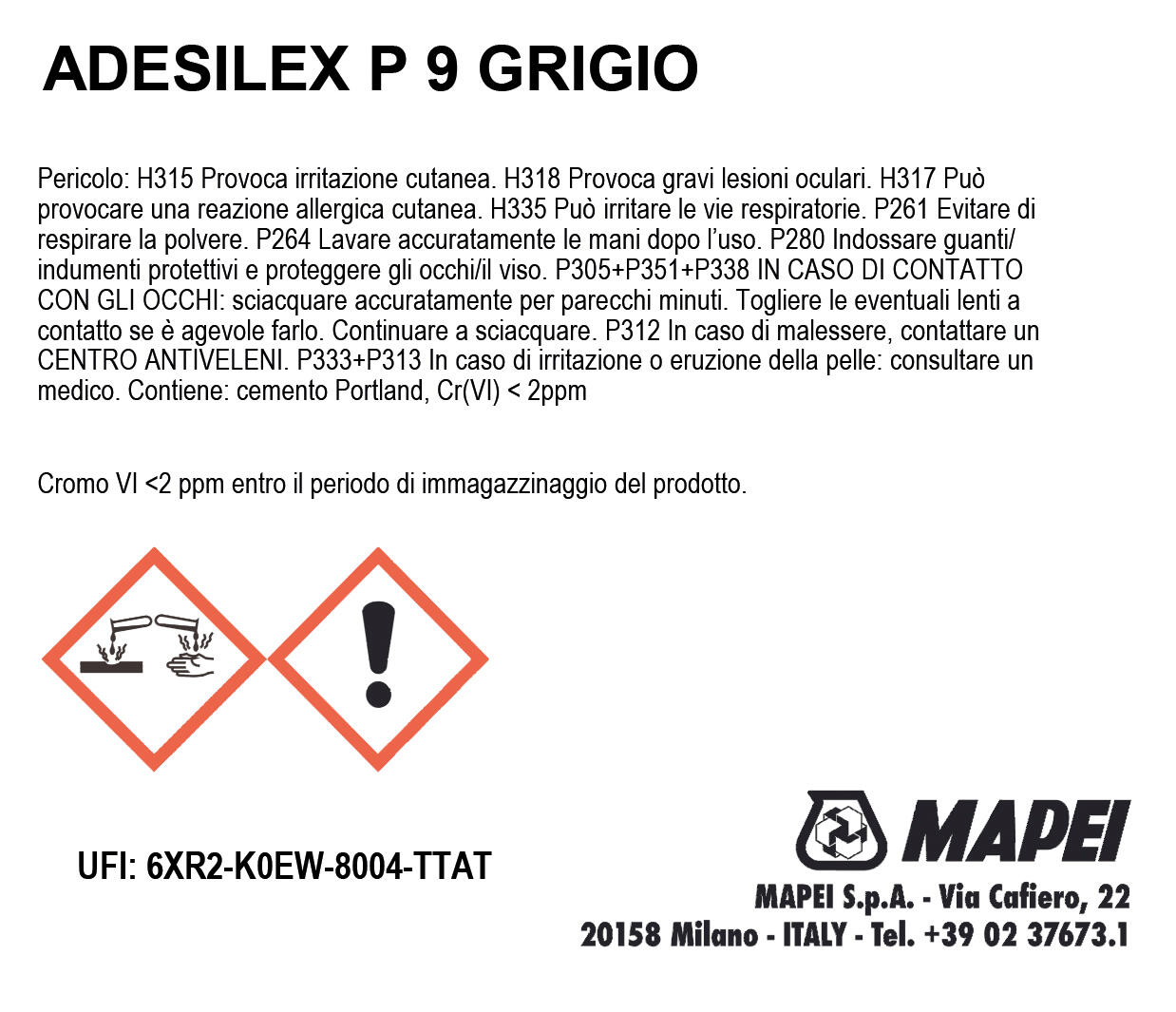 Malta adesiva in polvere MAPEI Adesilex P9 25 kg grigio C2TE - 3