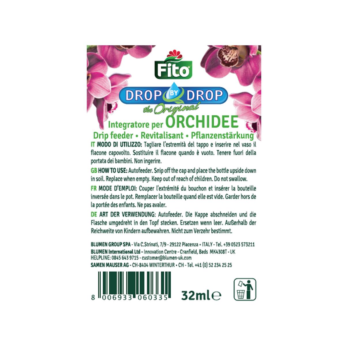 Concime liquido FITO per orchidea 0.03 kg - 6