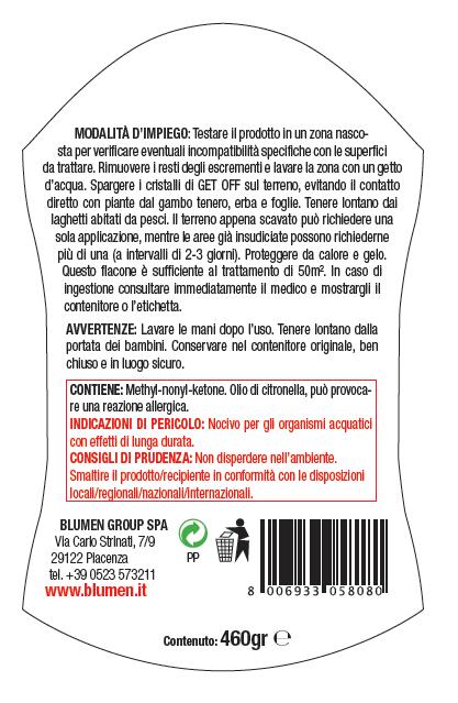 Disabituante GET OFF 460 - 6