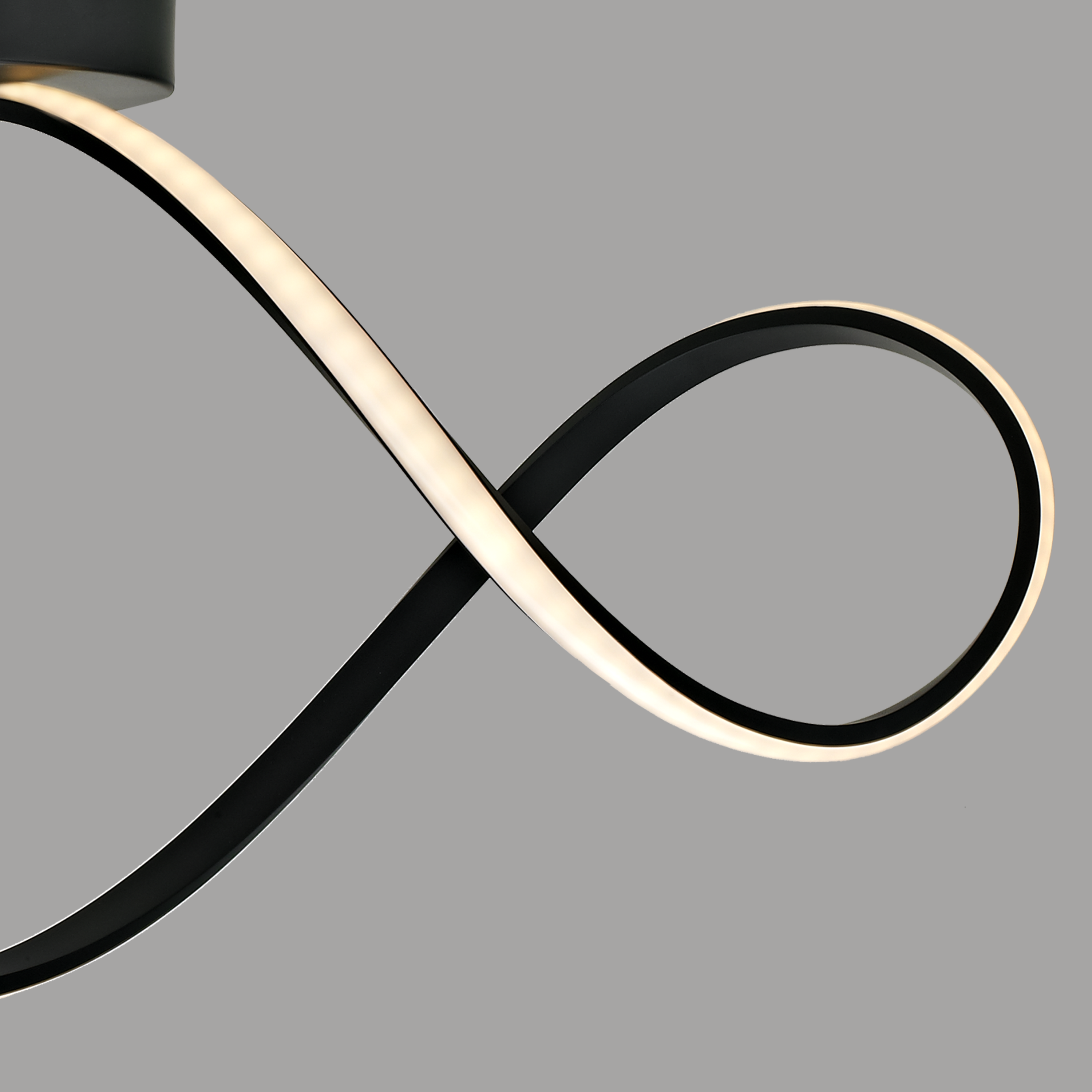 Lampa sufitowa Irena czarna 3300 lm LED Inspire - 8