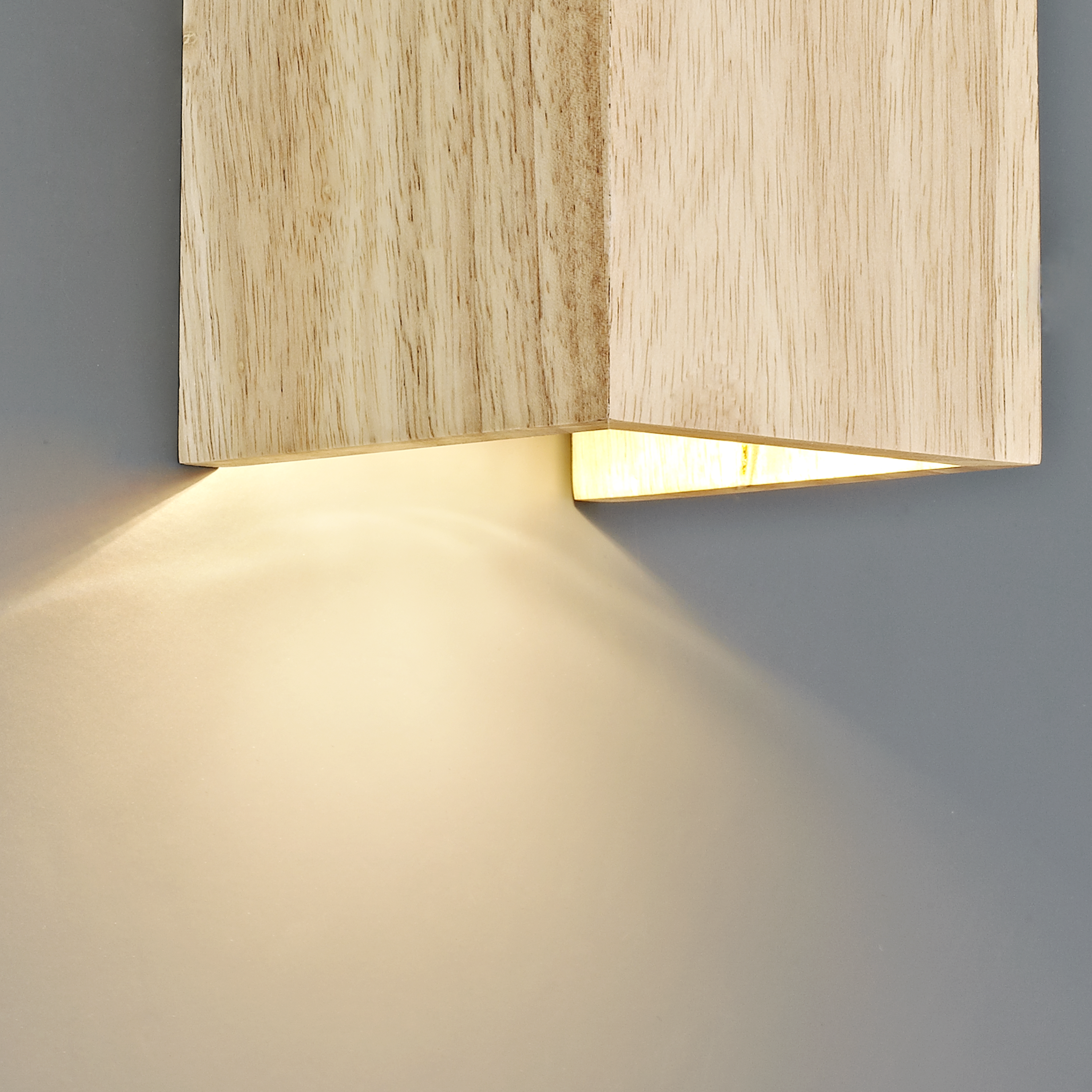 Kinkiet Sopran drewniany 900 lm 2 x LED Inspire - 6