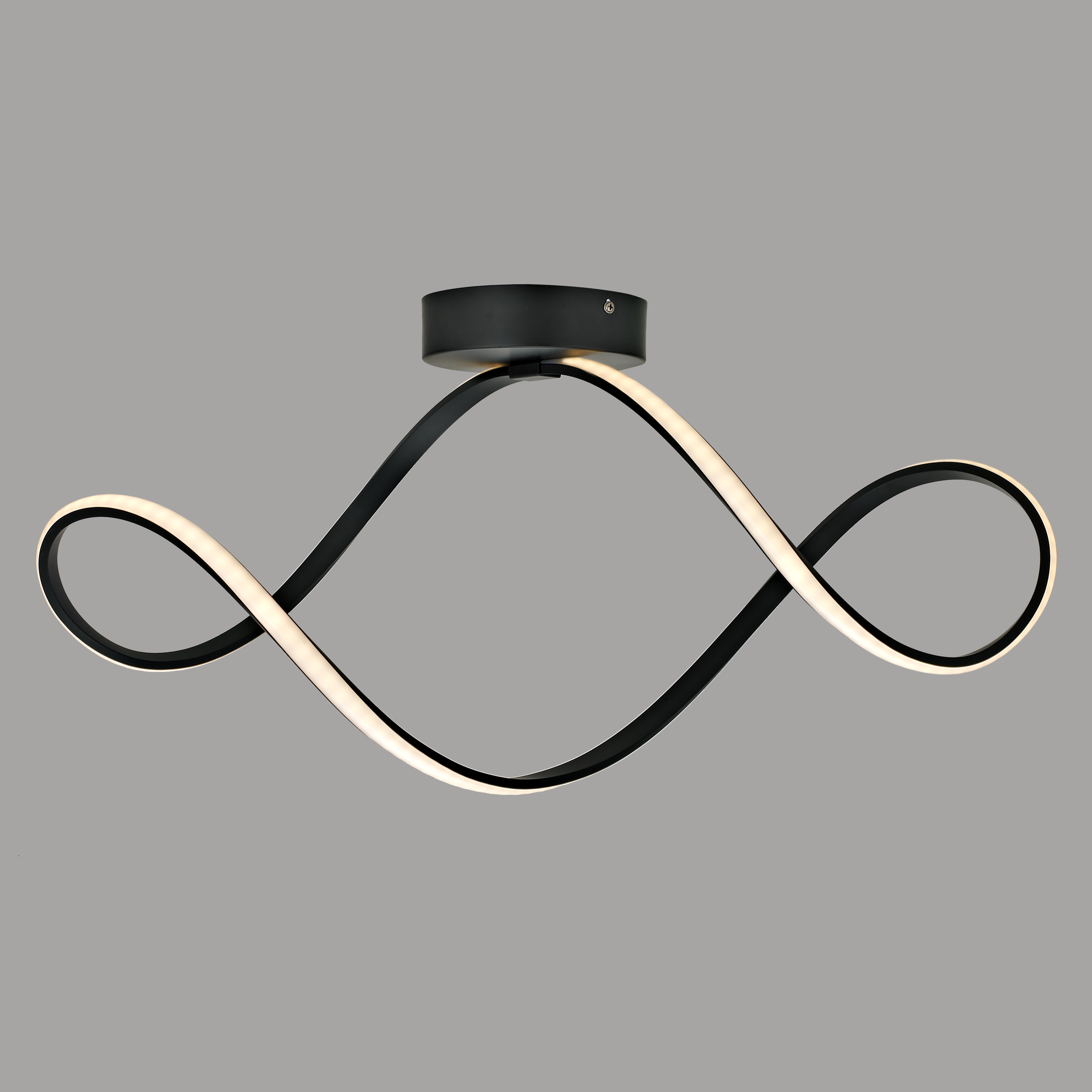 Lampa sufitowa Irena czarna 3300 lm LED Inspire - 3