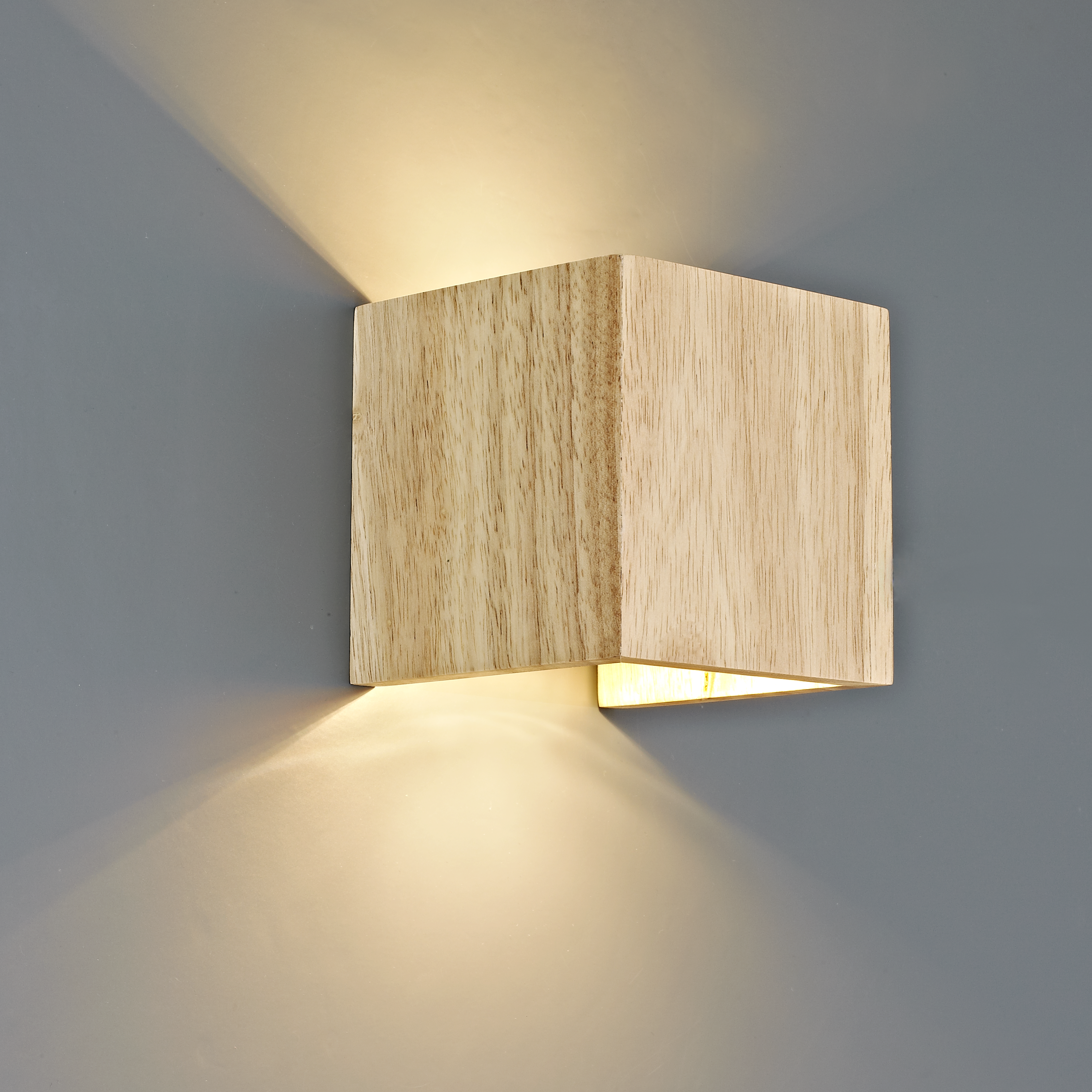 Kinkiet Sopran drewniany 900 lm 2 x LED Inspire - 4