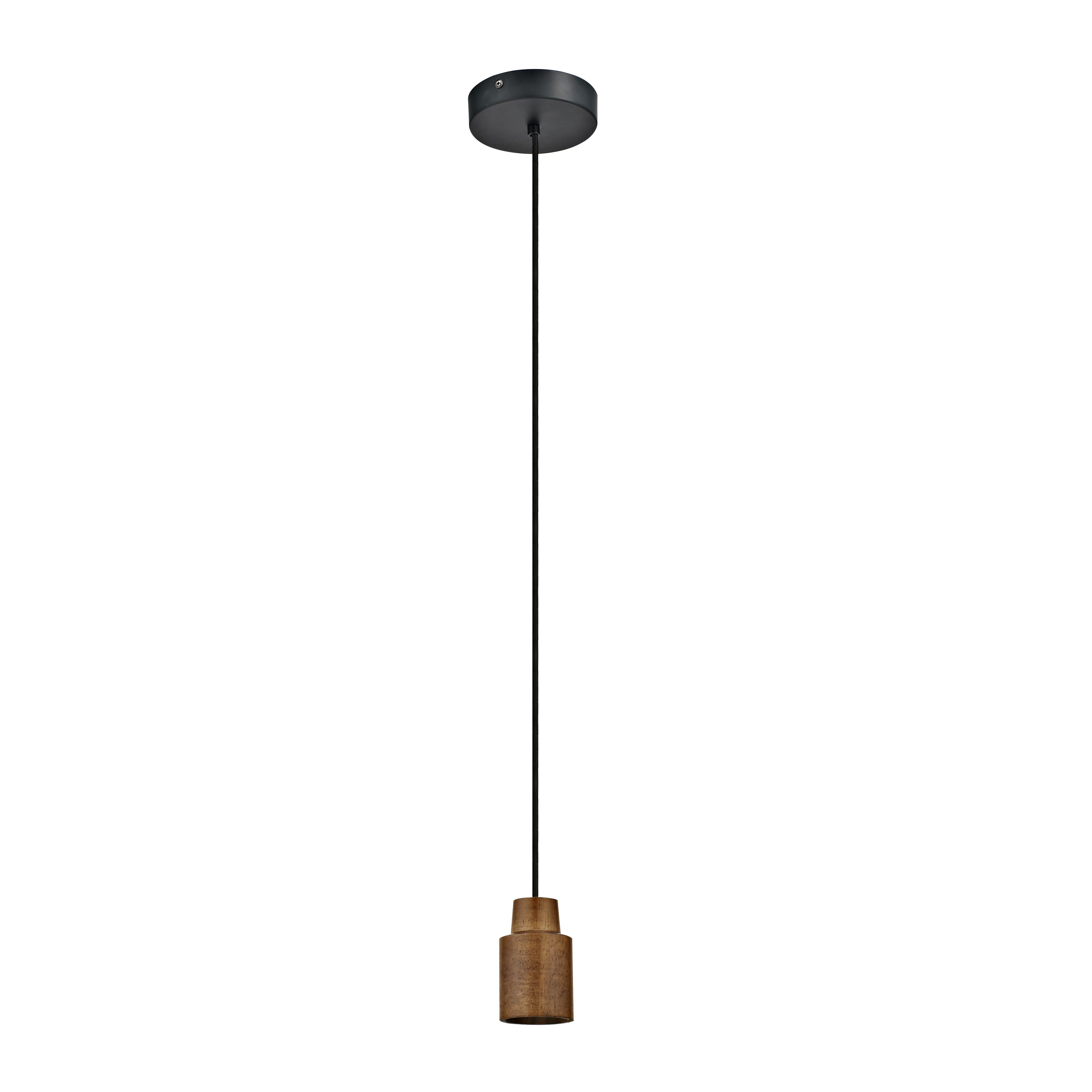 Suspension Bilbo bois, marron, Diam.12.5 cm INSPIRE, E27 - 6