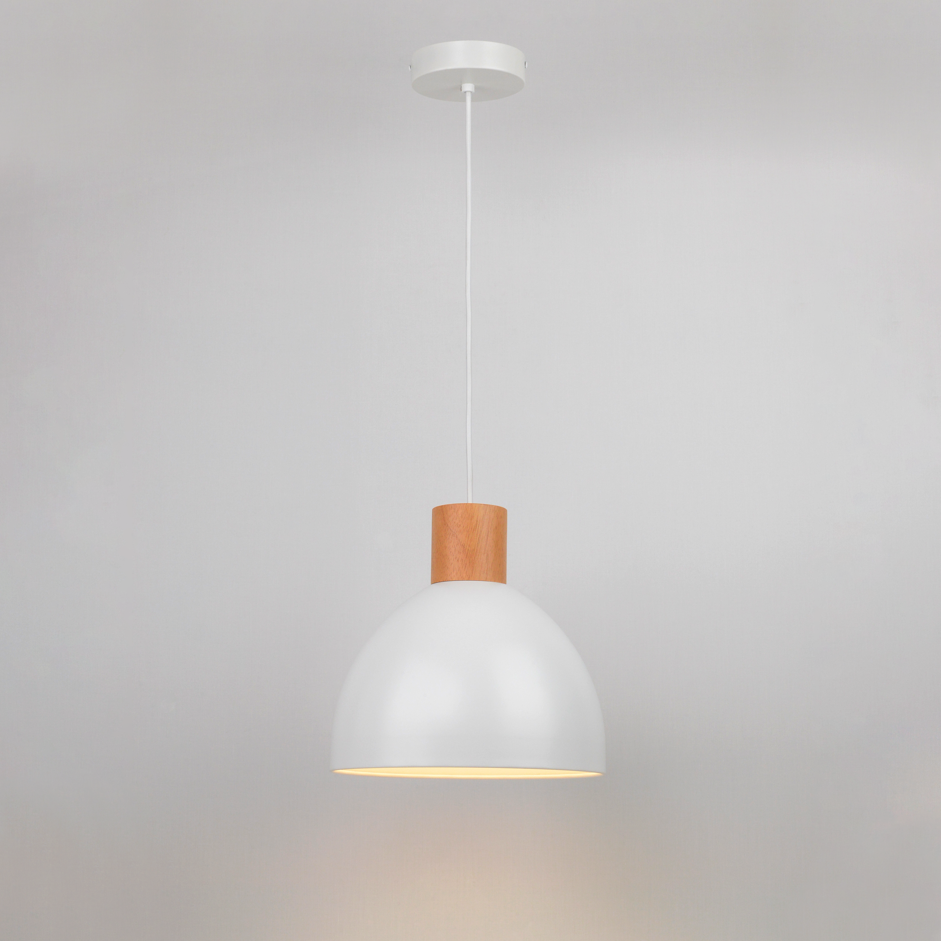 Lampa wisząca Venosa E27 biała Inspire - 10
