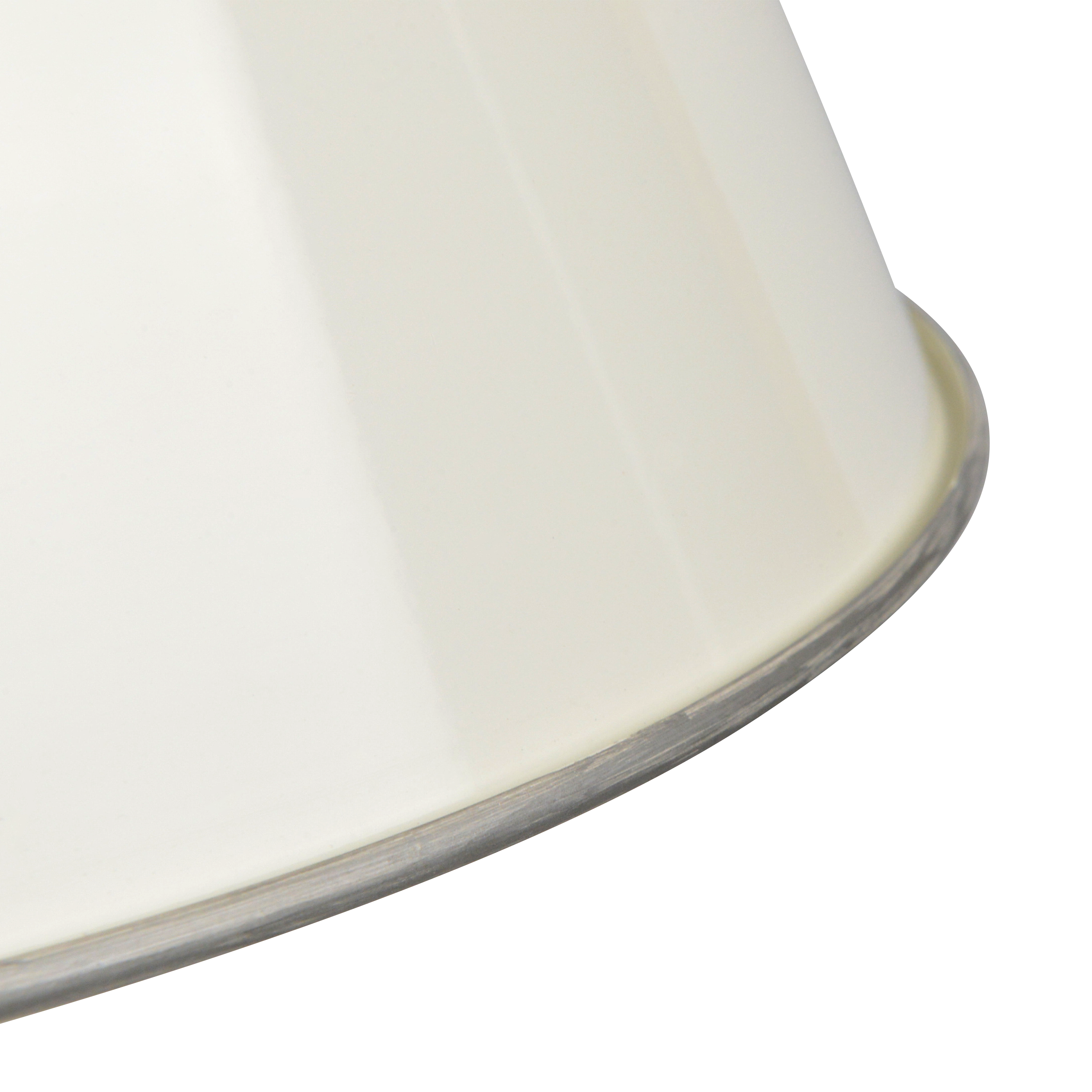 Lampadario Country charm Milky beige paralume beige E27 Ø38cm INSPIRE - 11