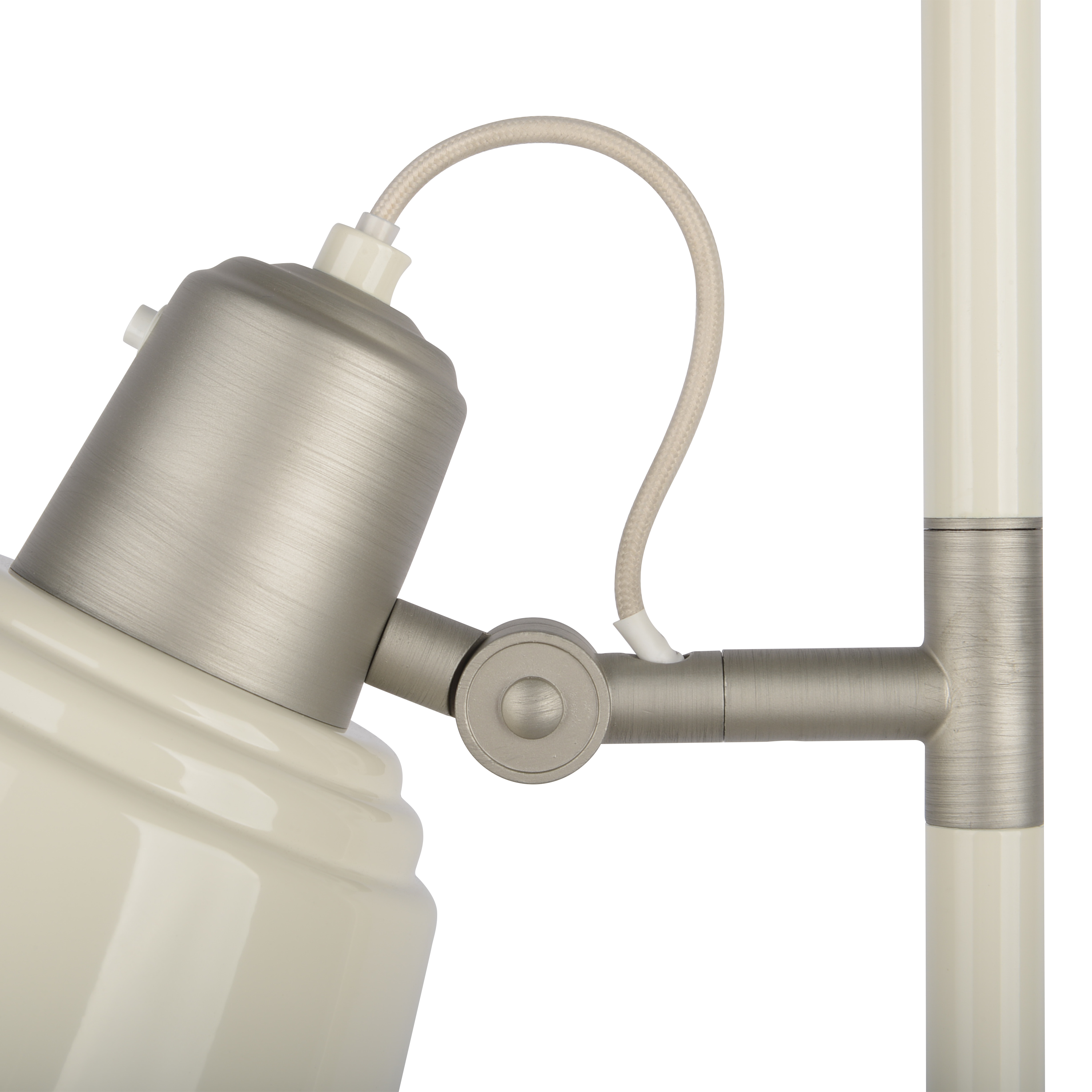 Candeeiro de pé INSPIRE MILKY 3 LÂMPADAS E27 METAL CREME MATE - 31