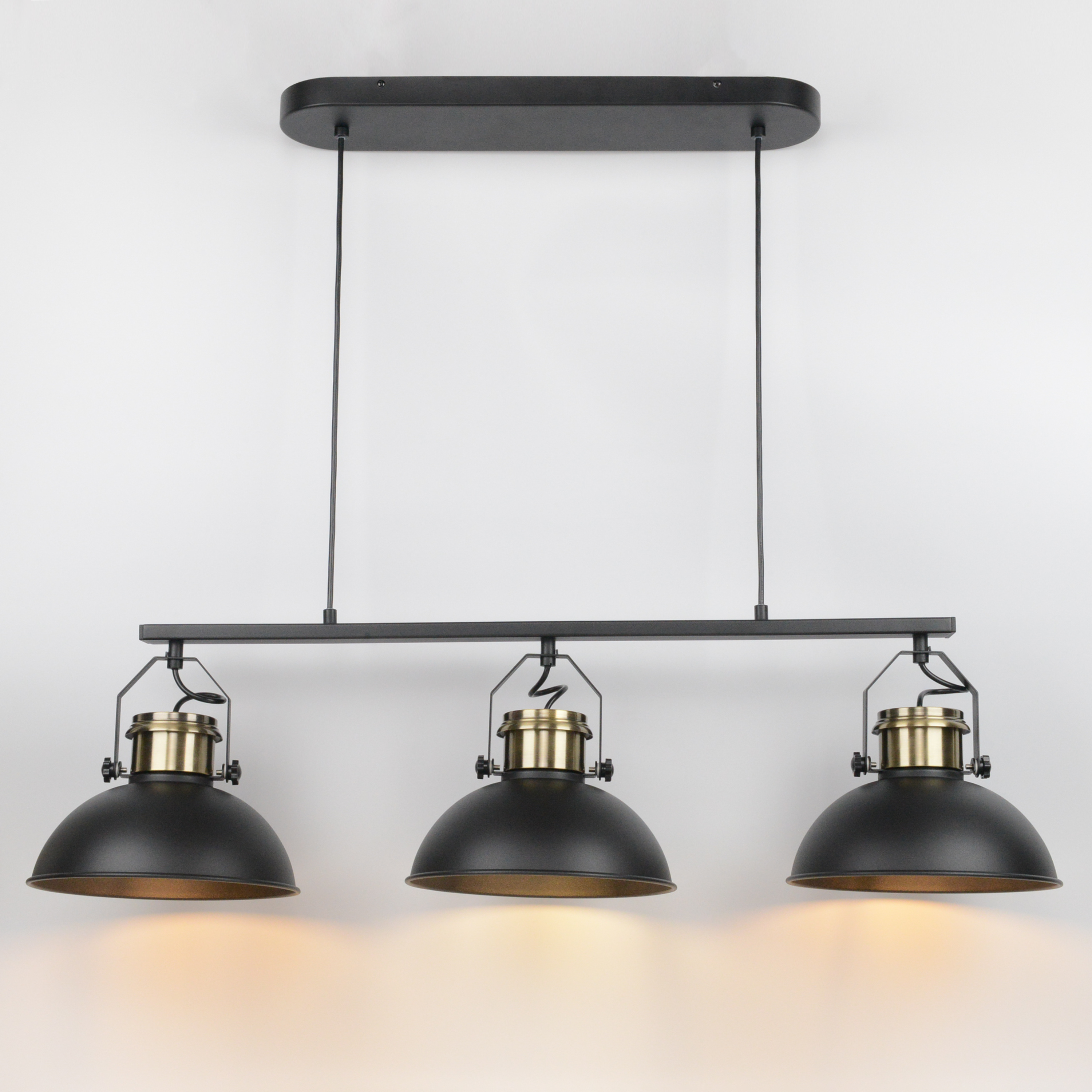 Lampa wisząca Ted szara 3 x E27 Inspire - 5