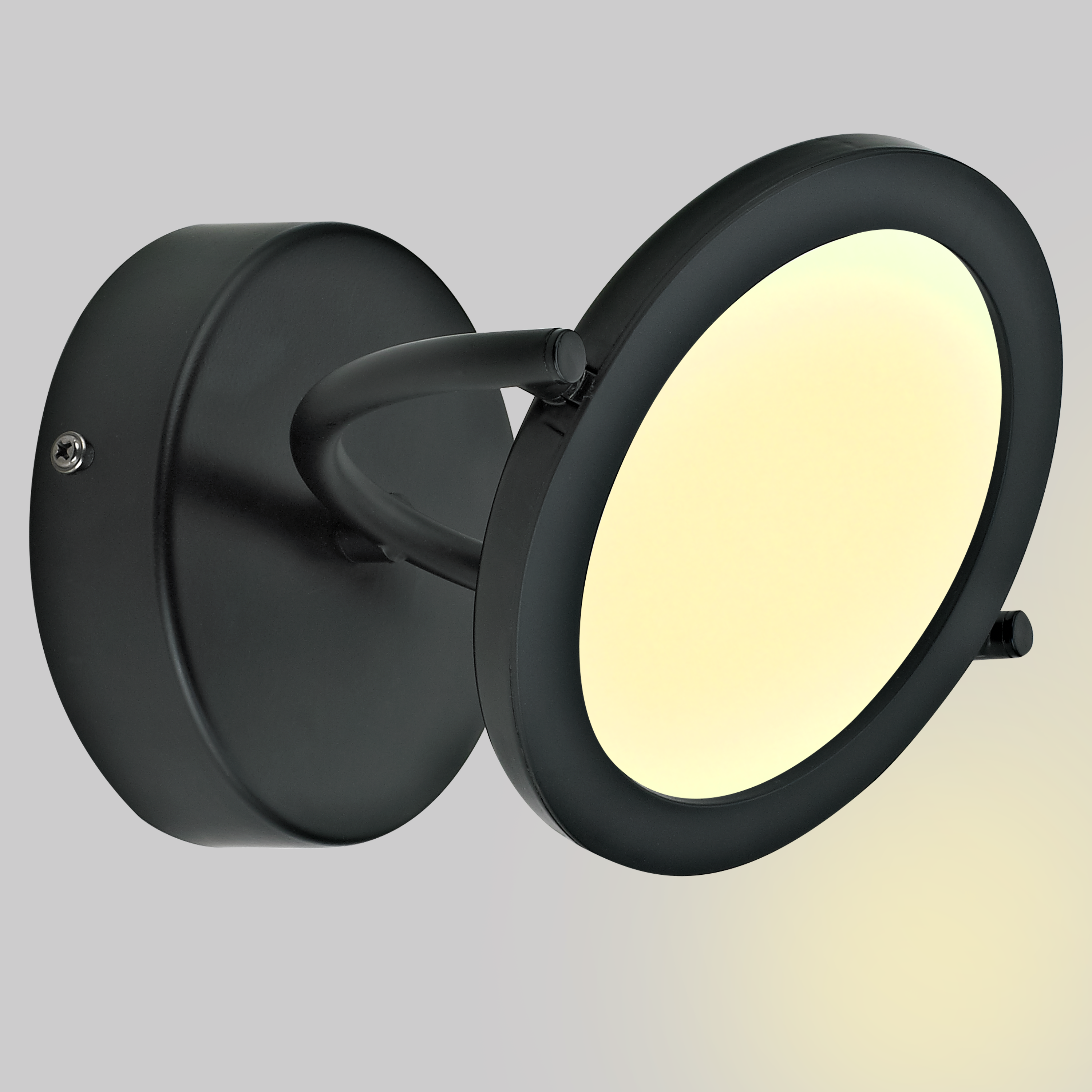 Foco decorativo com lâmpada Diuna Inspire LED 554lm 1 luz pintado preto - 28