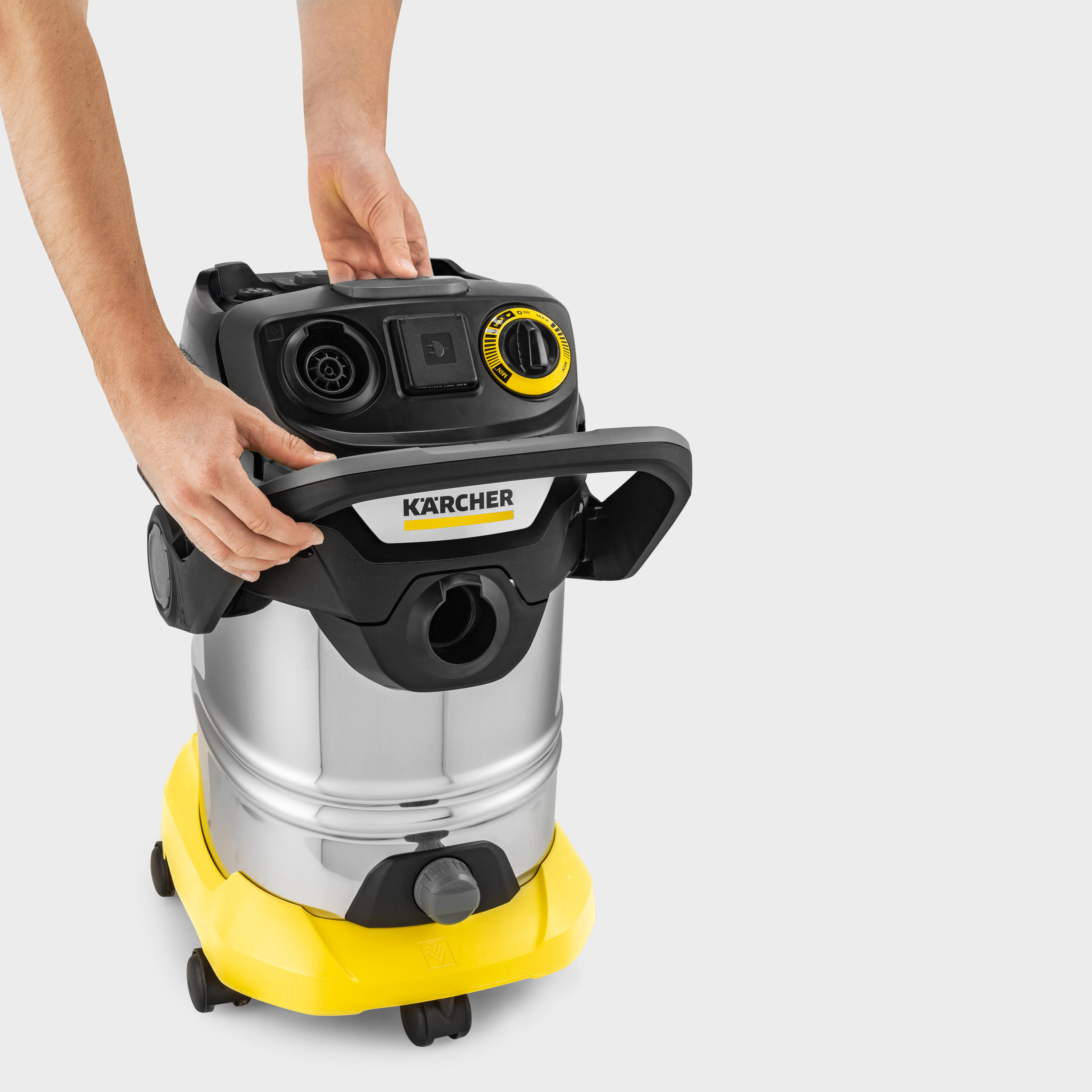 Aspiratore solidi e liquidi KARCHER KWD 6 P S V-30/8/22/T (BSY) 26 kPa 30 L 1300 W - 4