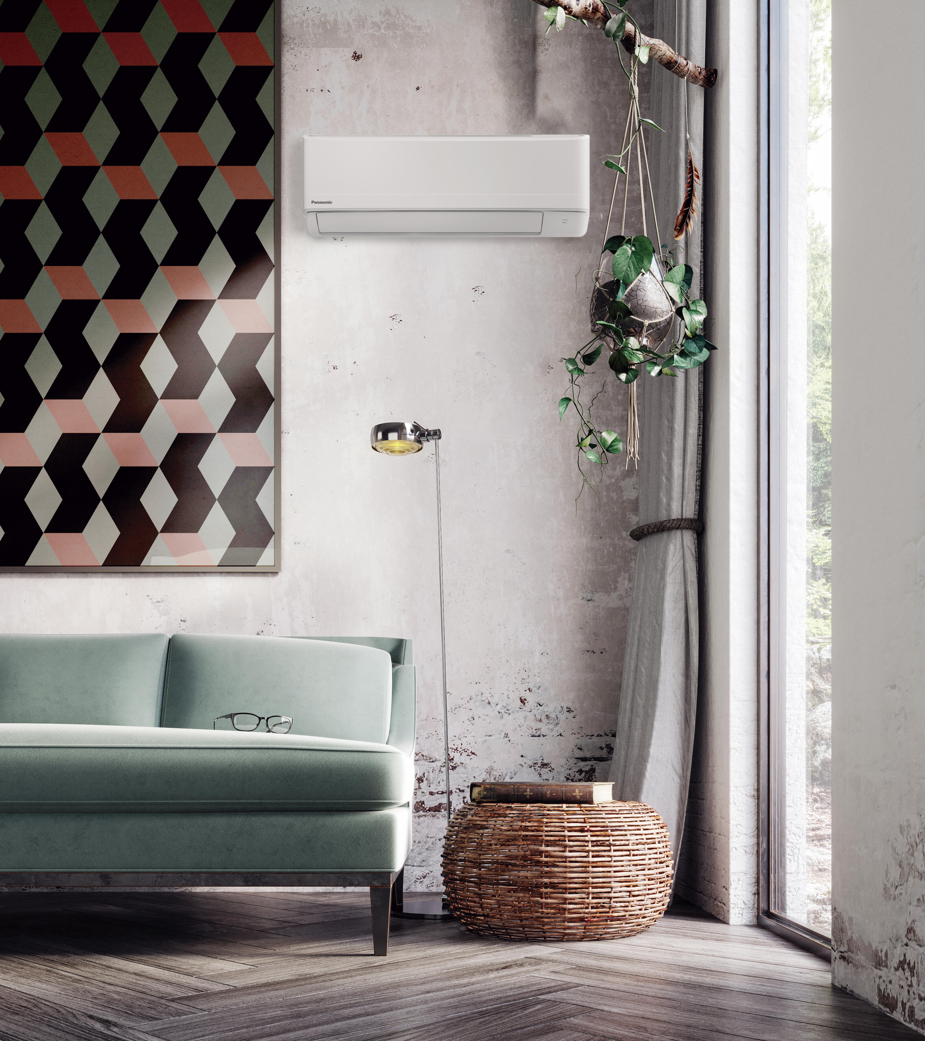 Unità interna condizionatore PANASONIC 12000 BTU WIFI serie CS-RZ35VKEW - 3