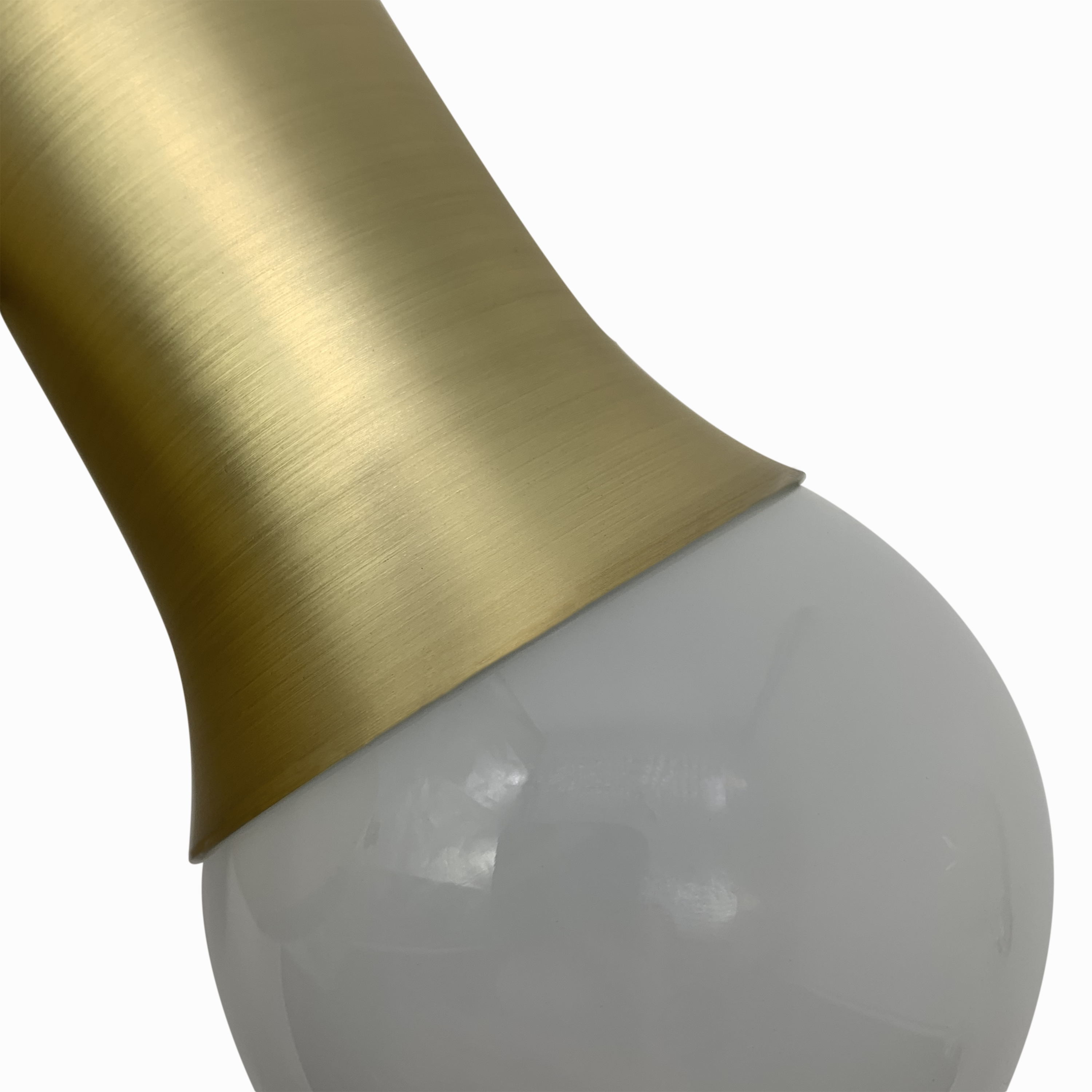 Candeeiro de parede INSPIRE HOKI E27 METAL MATE LATÃO - 5