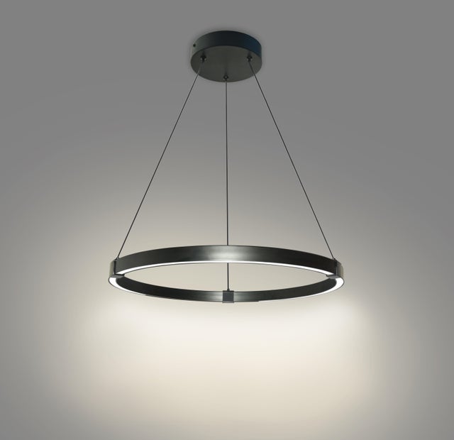 Lampa wisząca Cassini czarna LED Inspire