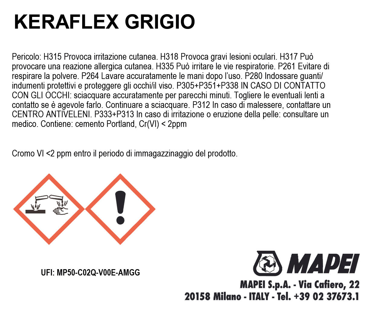 Colla epossidica e guarnizione Keraflex MAPEI 25 kg - 3