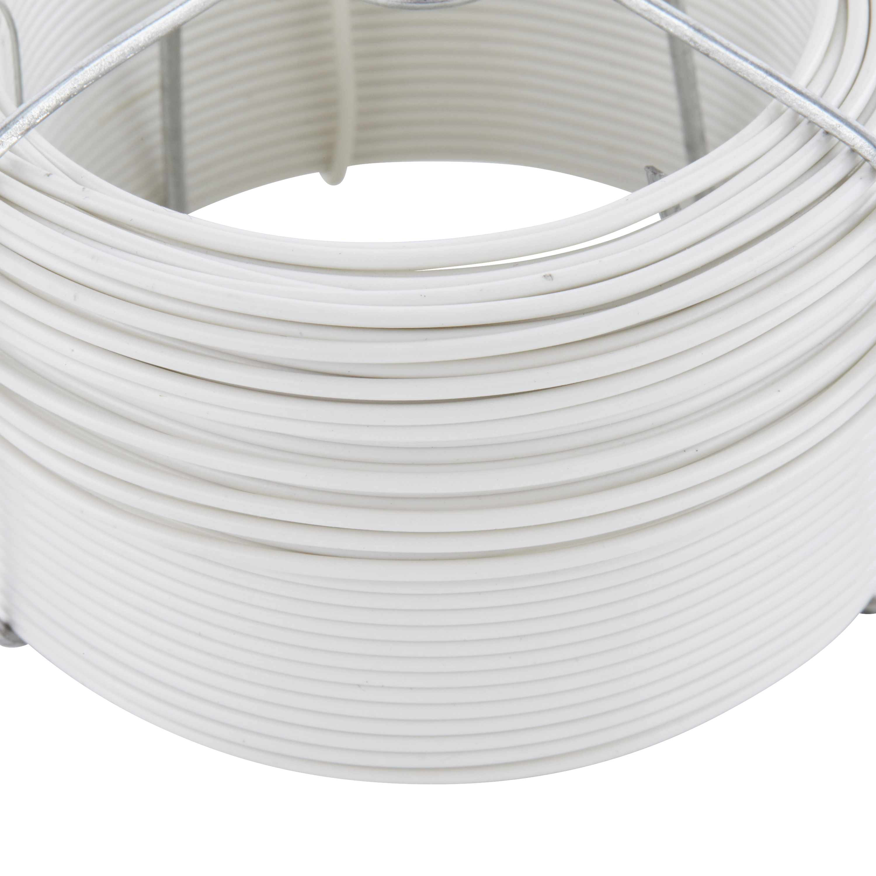 Drut stalowy powlekany 1.4 mm x 30 m biały Standers - 4