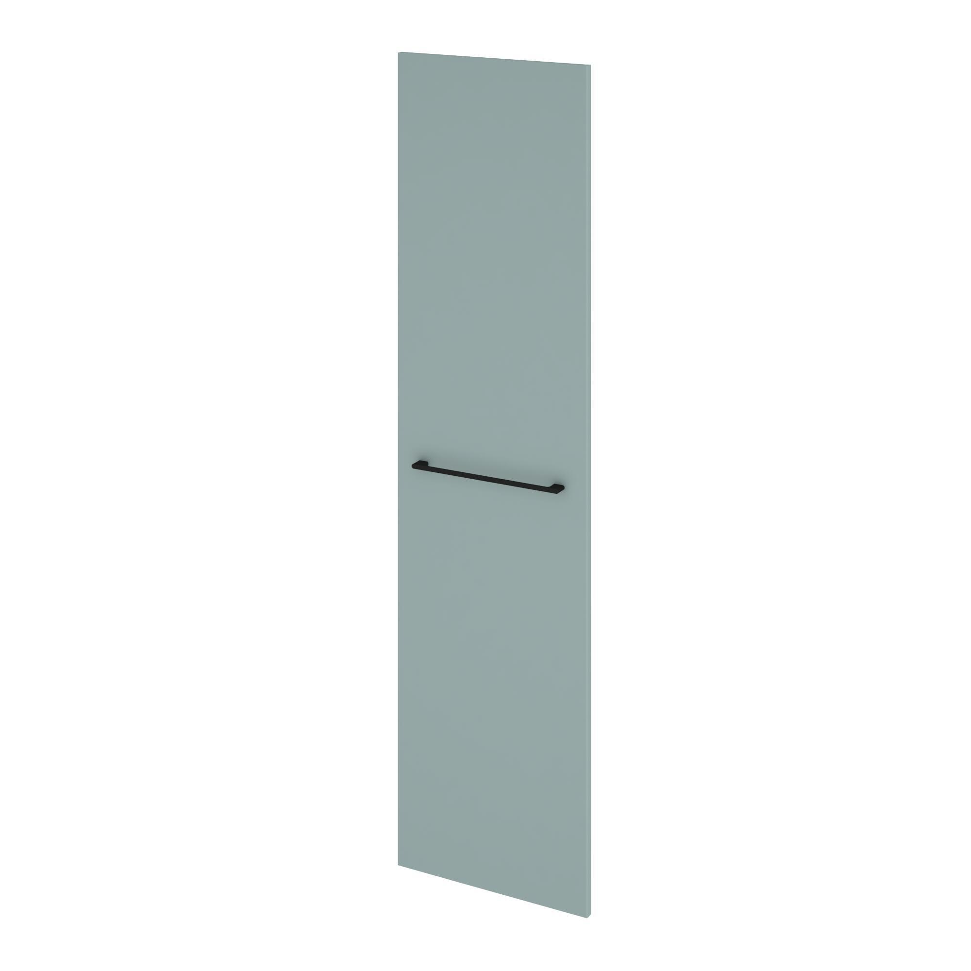 Porte de meuble de salle de bains vert celadon l.45 x H.172.9 cm Remix - 2