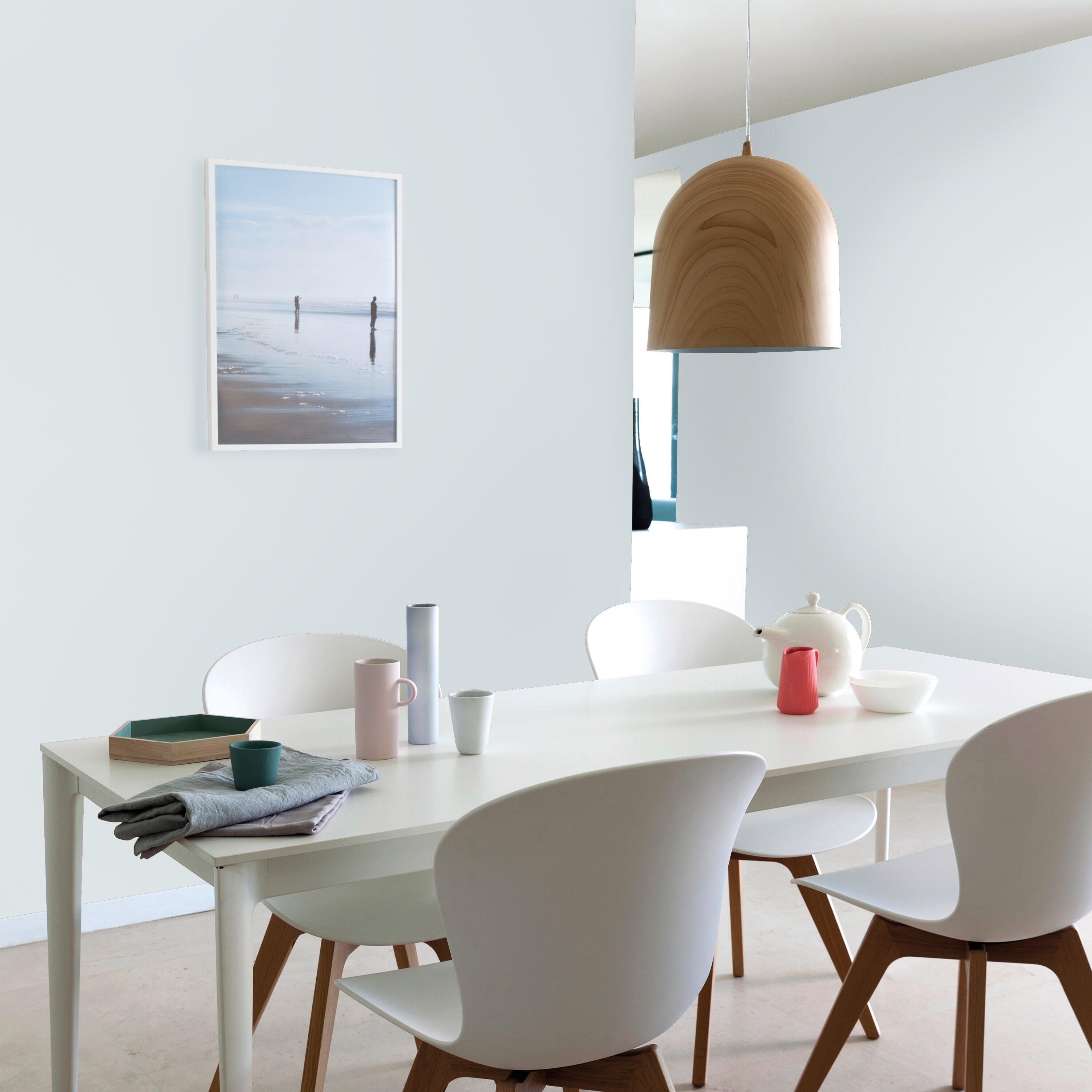 Sticker repositionnable 10x15 cm ENVIE bleu aerien velours - 3