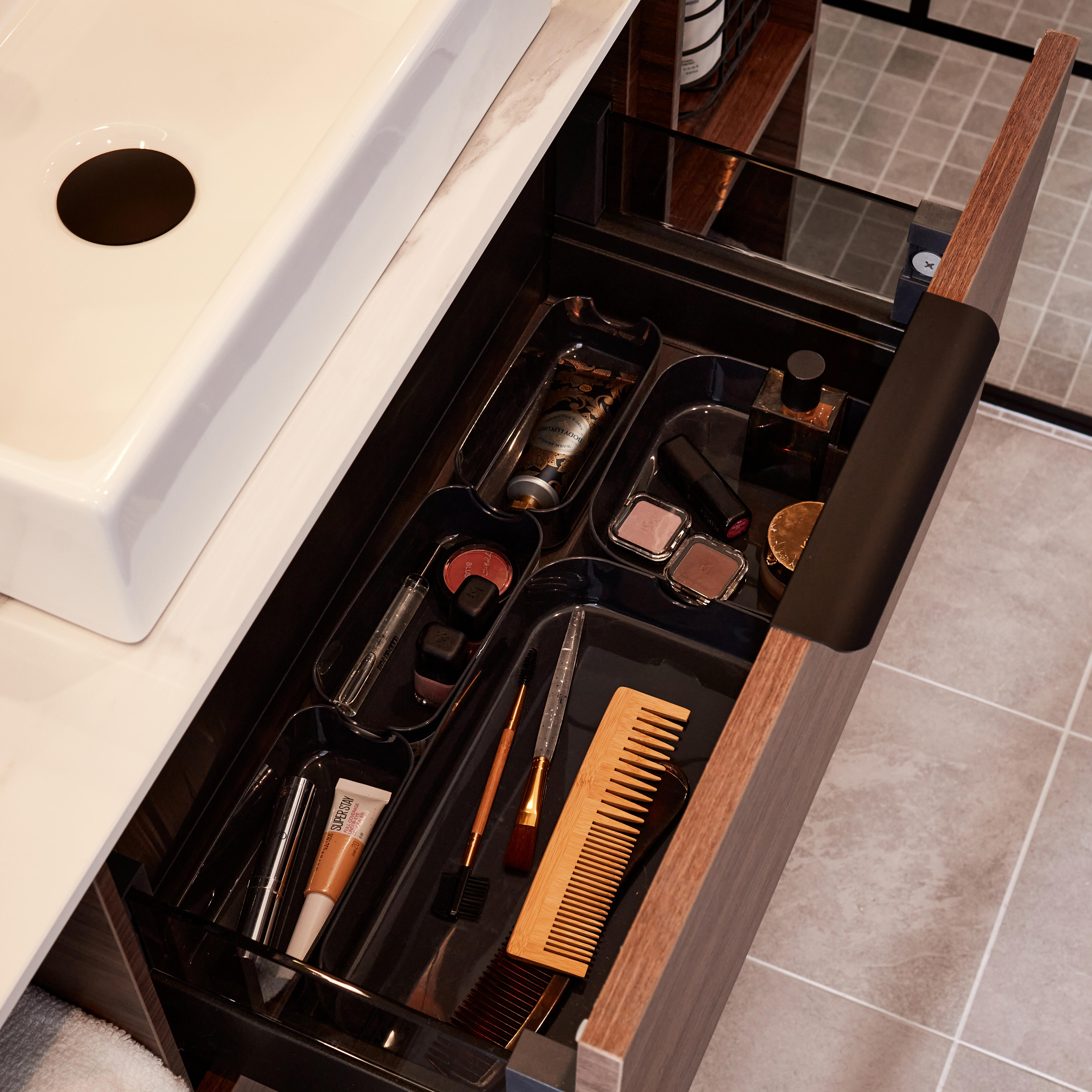 Organizador de gaveta SENSEA M PARIS 15.1X4.7X16.1CM - 3