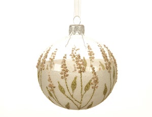 Décoration Sapin De Noël Plume Blanche Glamour - Ornement à Suspendre - Neuf Sous Emballage