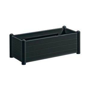 Fioriera Kebe Greener in plastica colore ANTRACITE H 40 cm, L 100 x P 40 cm | Leroy Merlin Fioriera Kebe Greener in plastica colore ANTRACITE H 40 cm, L 100 x P 40 cm | Leroy Merlin
