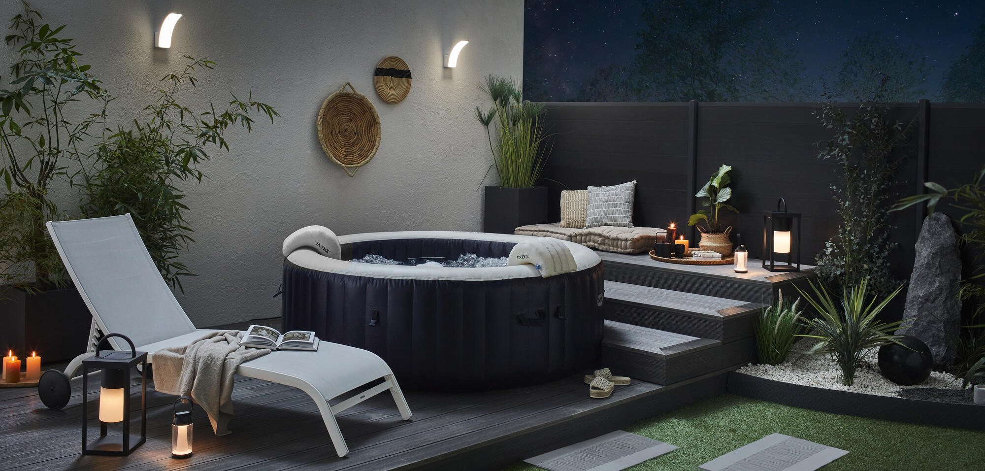 Applique extérieure Led Lakko, 1500 Lumens, blanc INSPIRE - 3