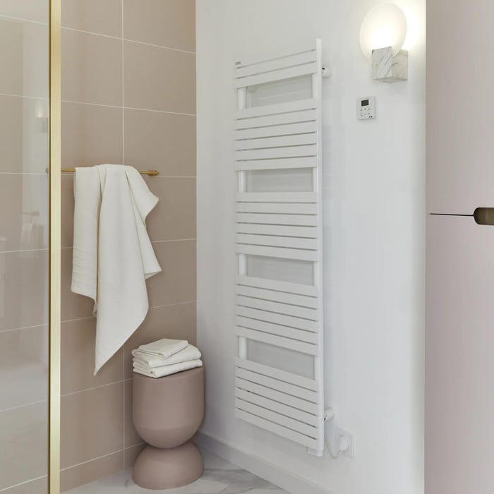 Sèche serviette ancelia électrique