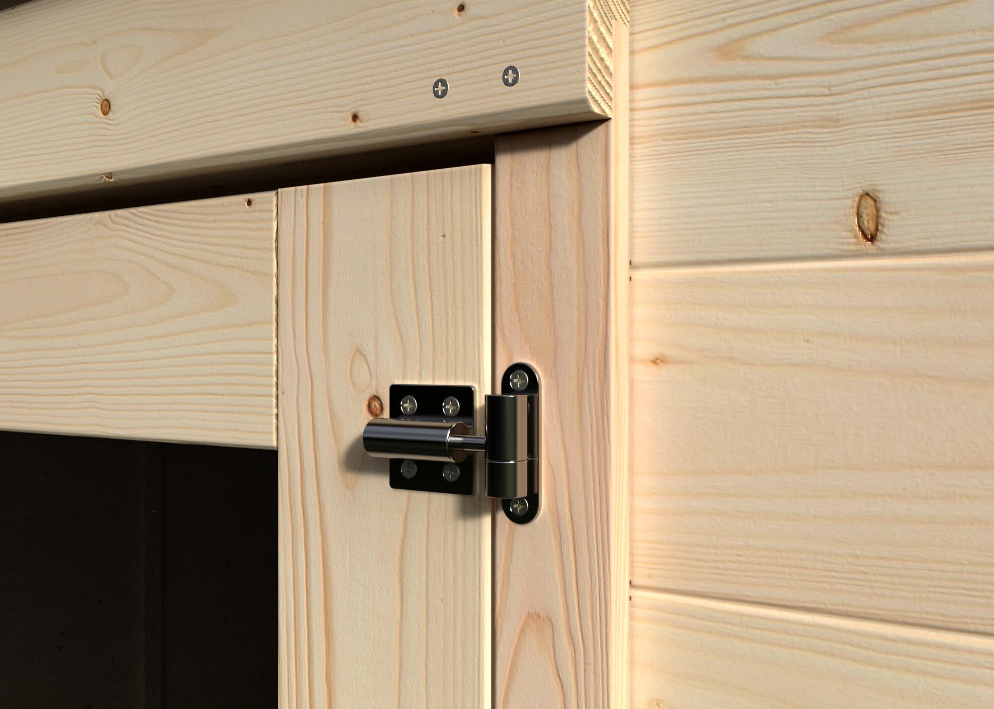 Abri de jardin bois DECOR ET JARDIN Delices Ep.28 mm, 17.4 m² - 7