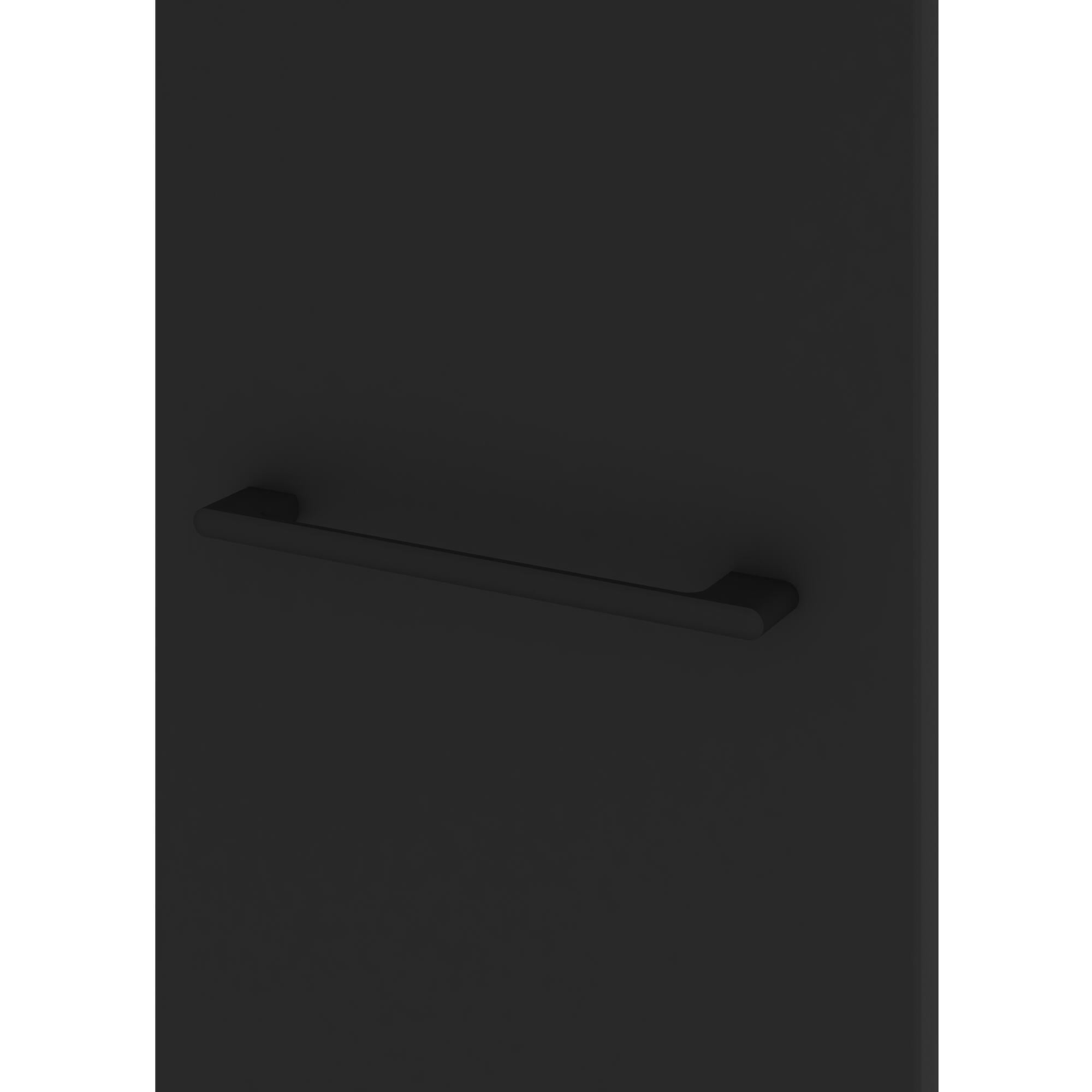 Porte noir mat l.30 x H.115 cm Remix - 2