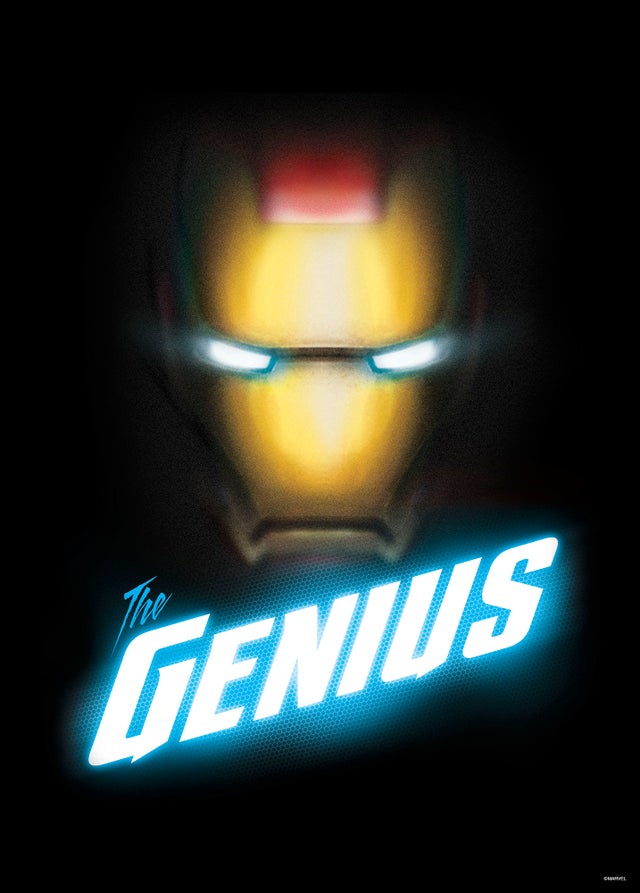 Affiche Avengers Genius, noir KOMAR l.50 x H.70 cm