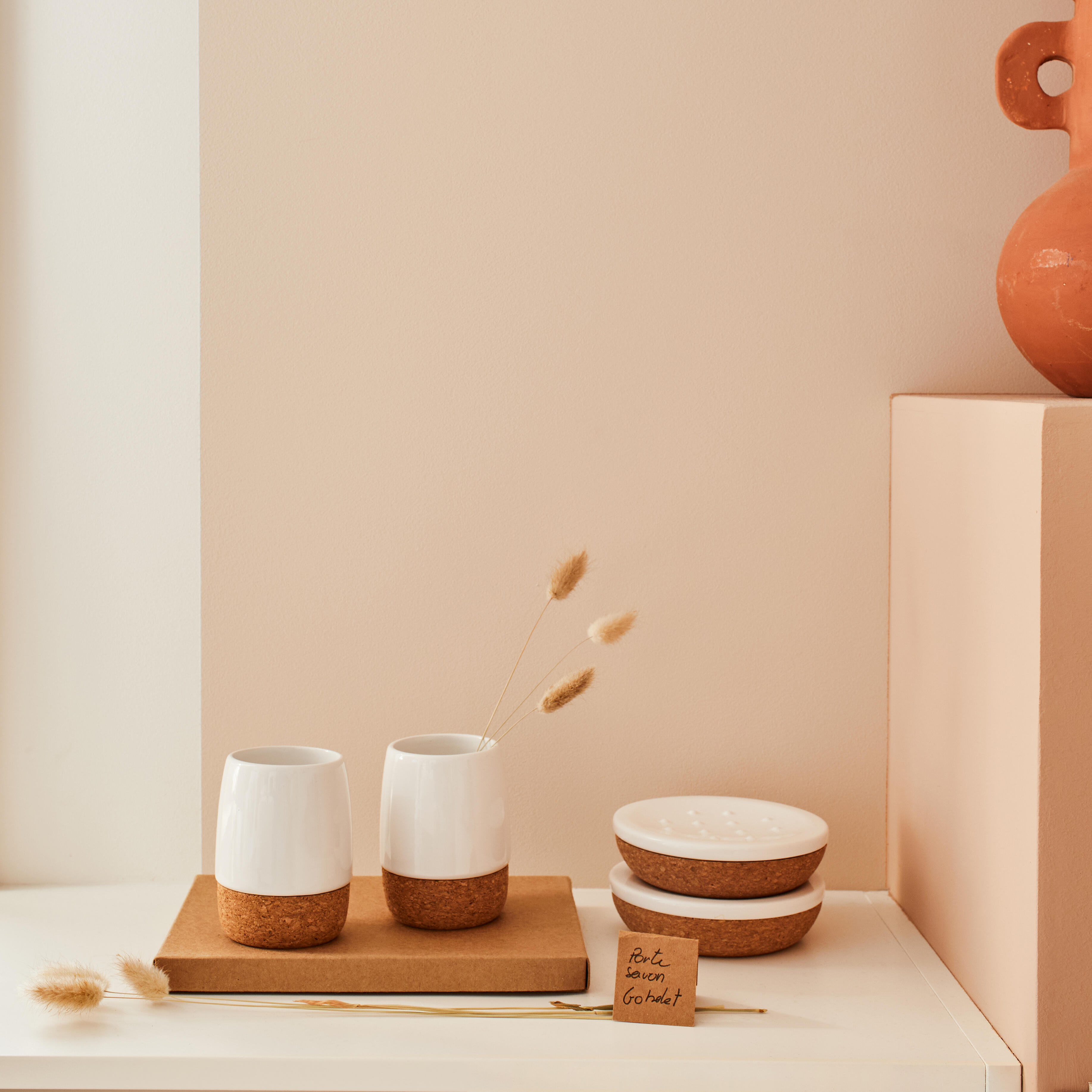 Porte-savon céramique Odemira, blanc - 4