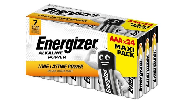 Lot de 24 piles LR03 AAA, ENERGIZER