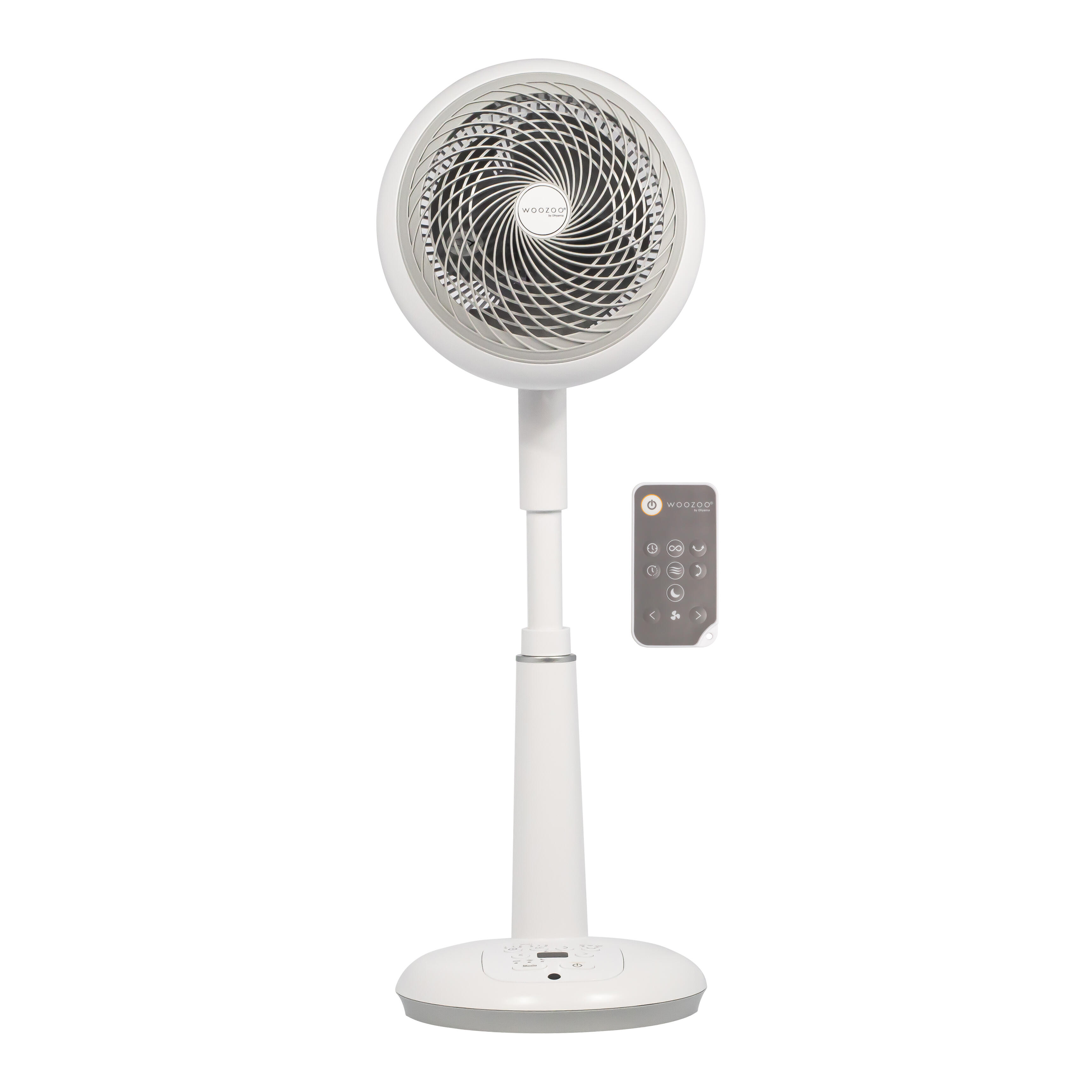 Ventilateur sur pied, OHYAMA, Woozoo blanc 25 W, D25 cm - 3