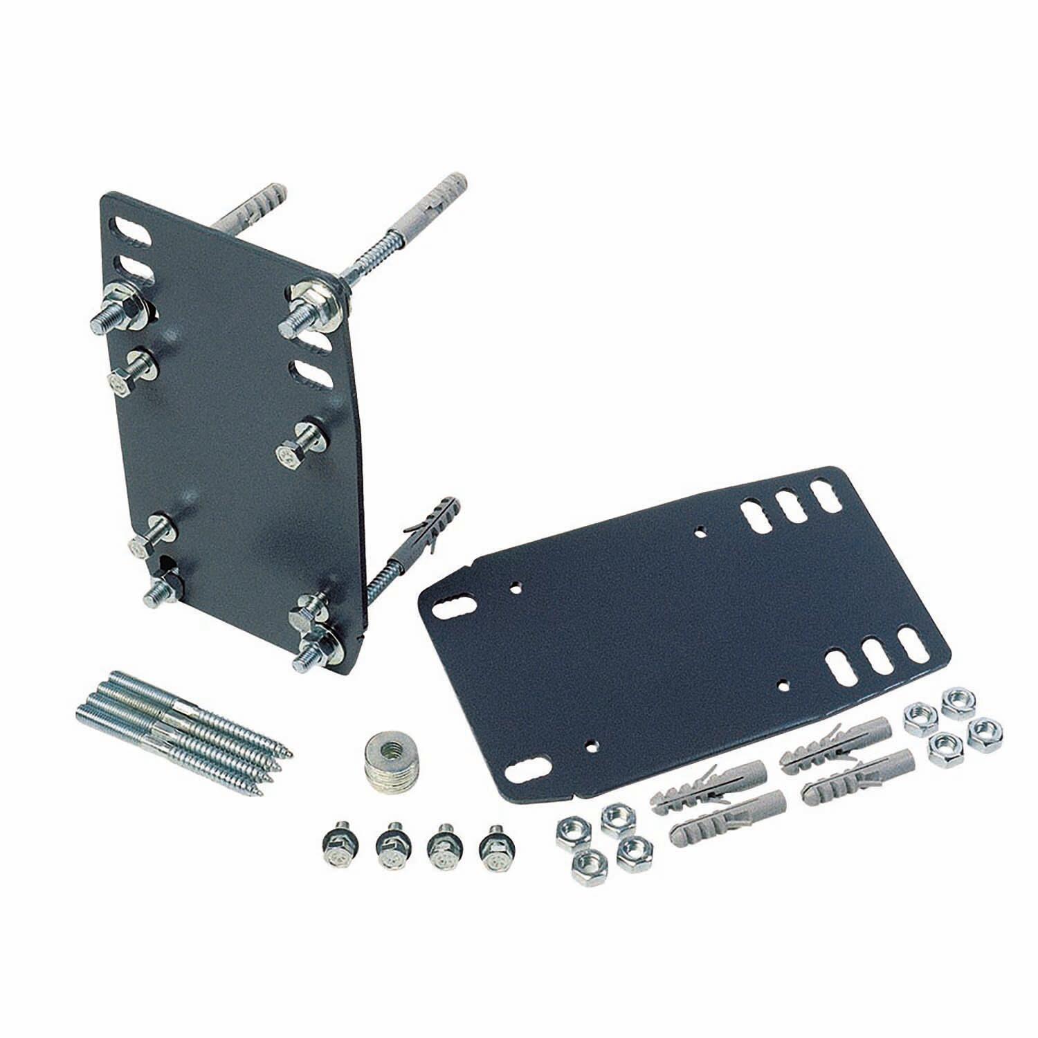 Plaque de fixation moteur à bras de portail Somfy pour mur irregulier - 2