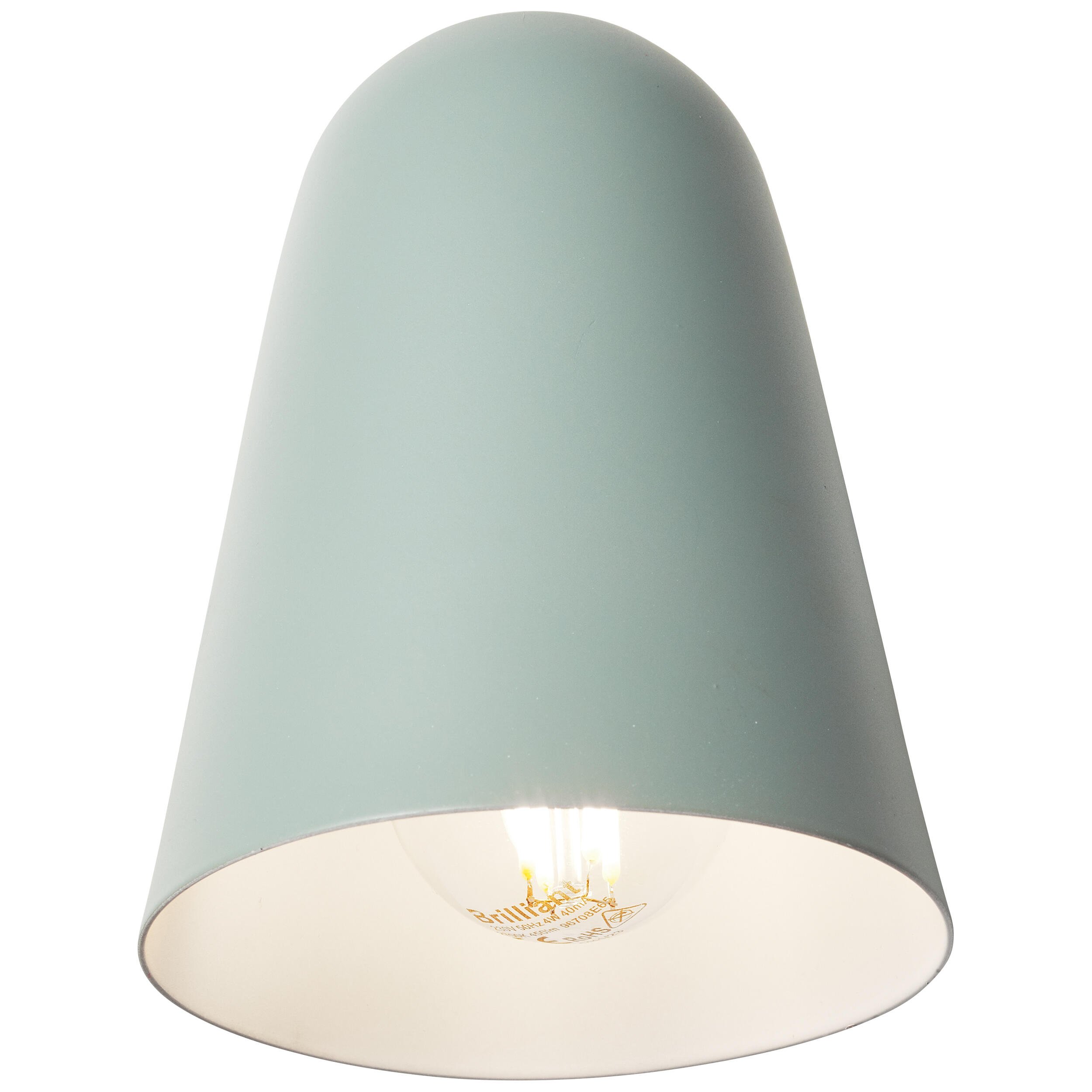 Spot salle de bain E14 Mia, bambou / métal vert sage Brilliant - 4