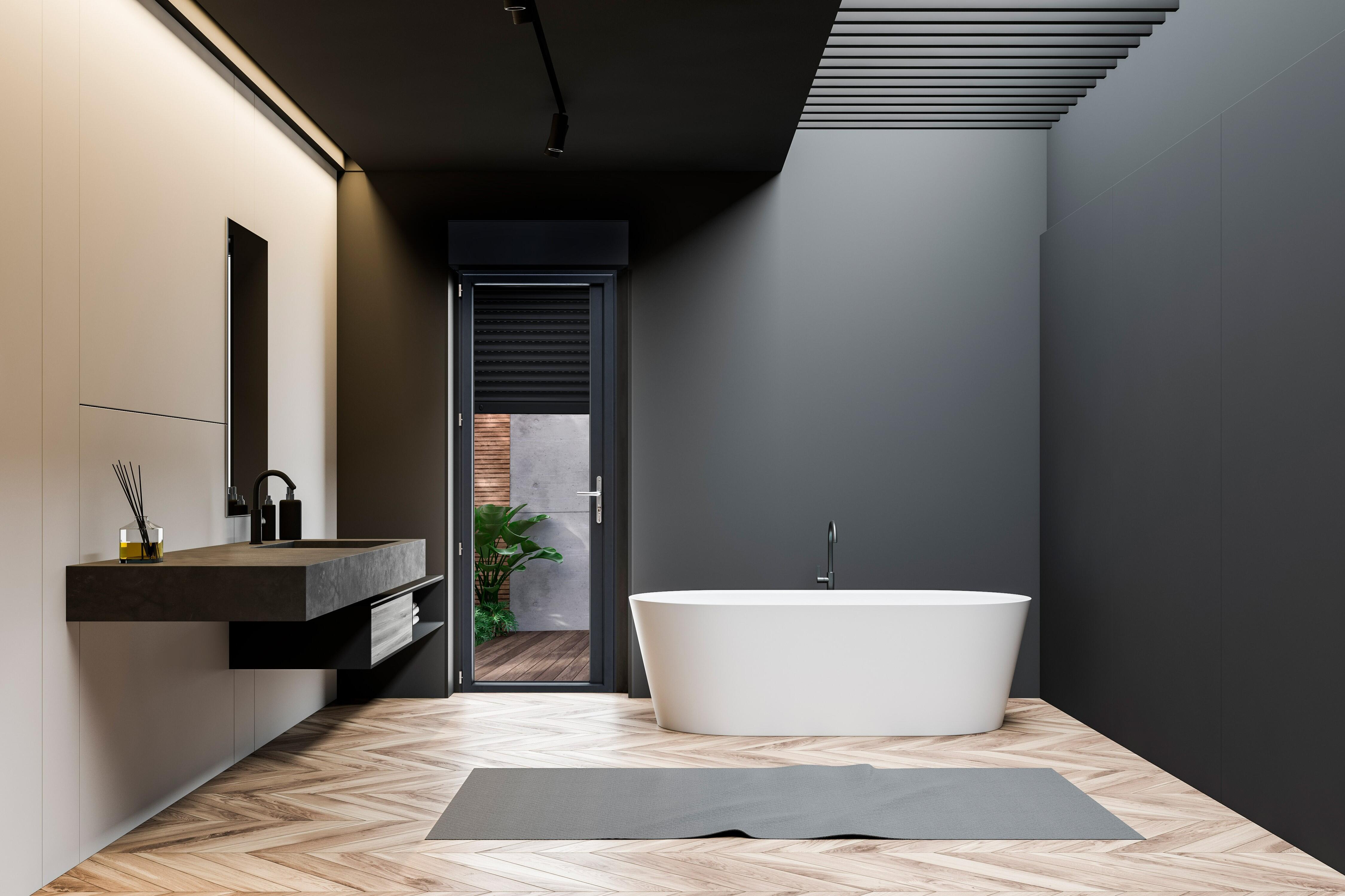 Porte fenêtre/vol.roulant alu Essentiel H.215xl.90cm 1vt tirant G gris anthracit - 6
