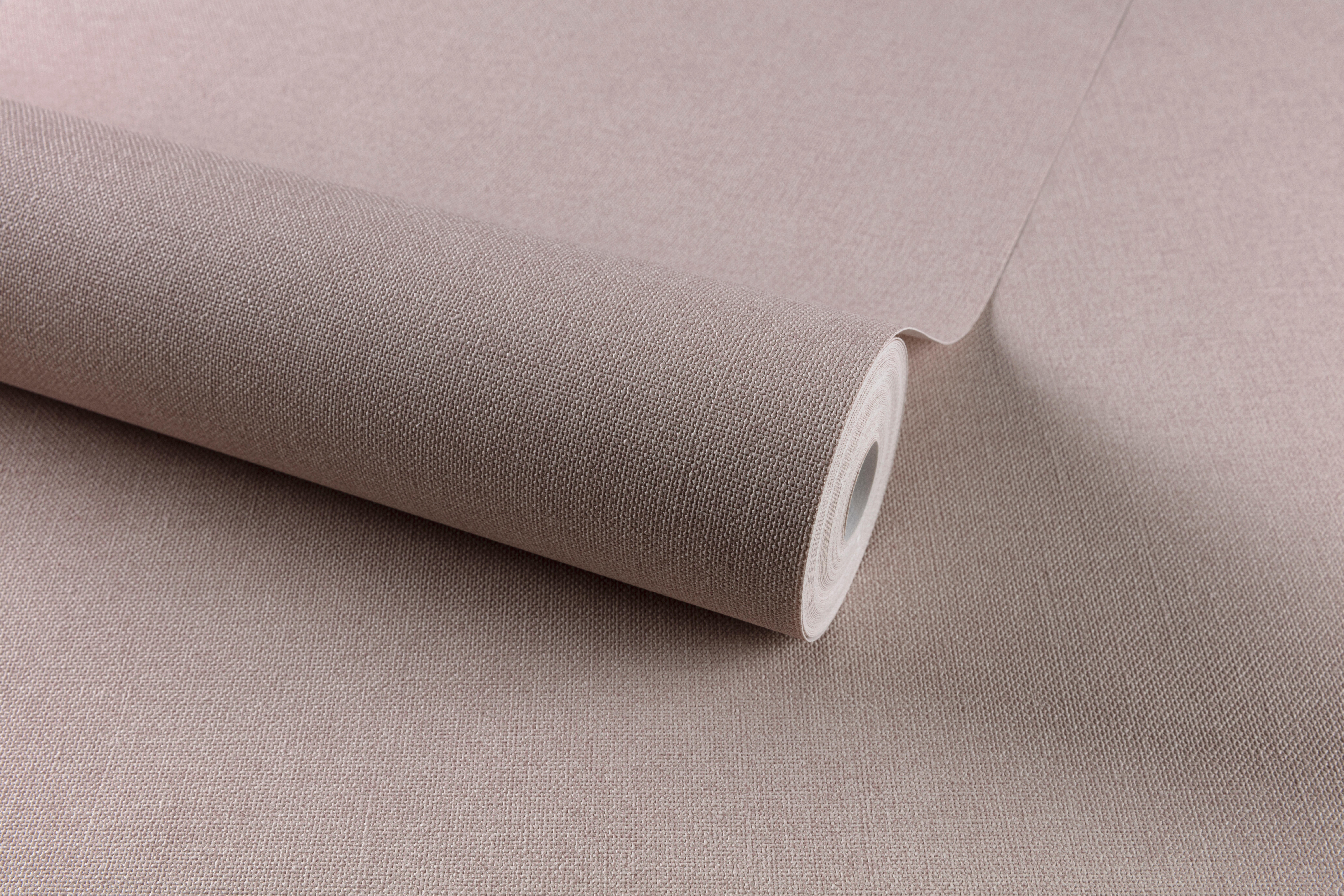 Papier peint intissé Textile mat INSPIRE rose smoke - 2